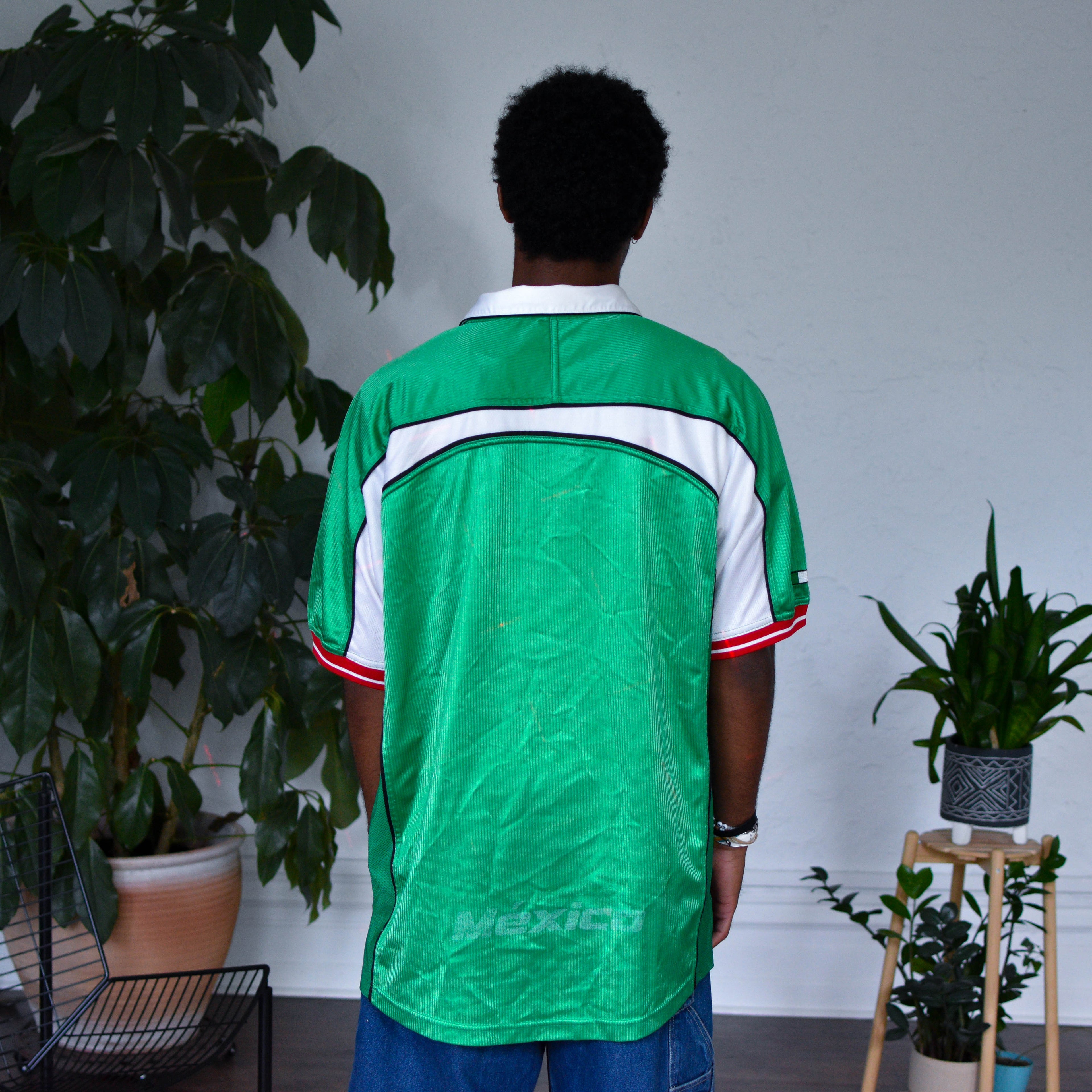 Vintage 2000-01 Atletica Mexico National Team Jersey