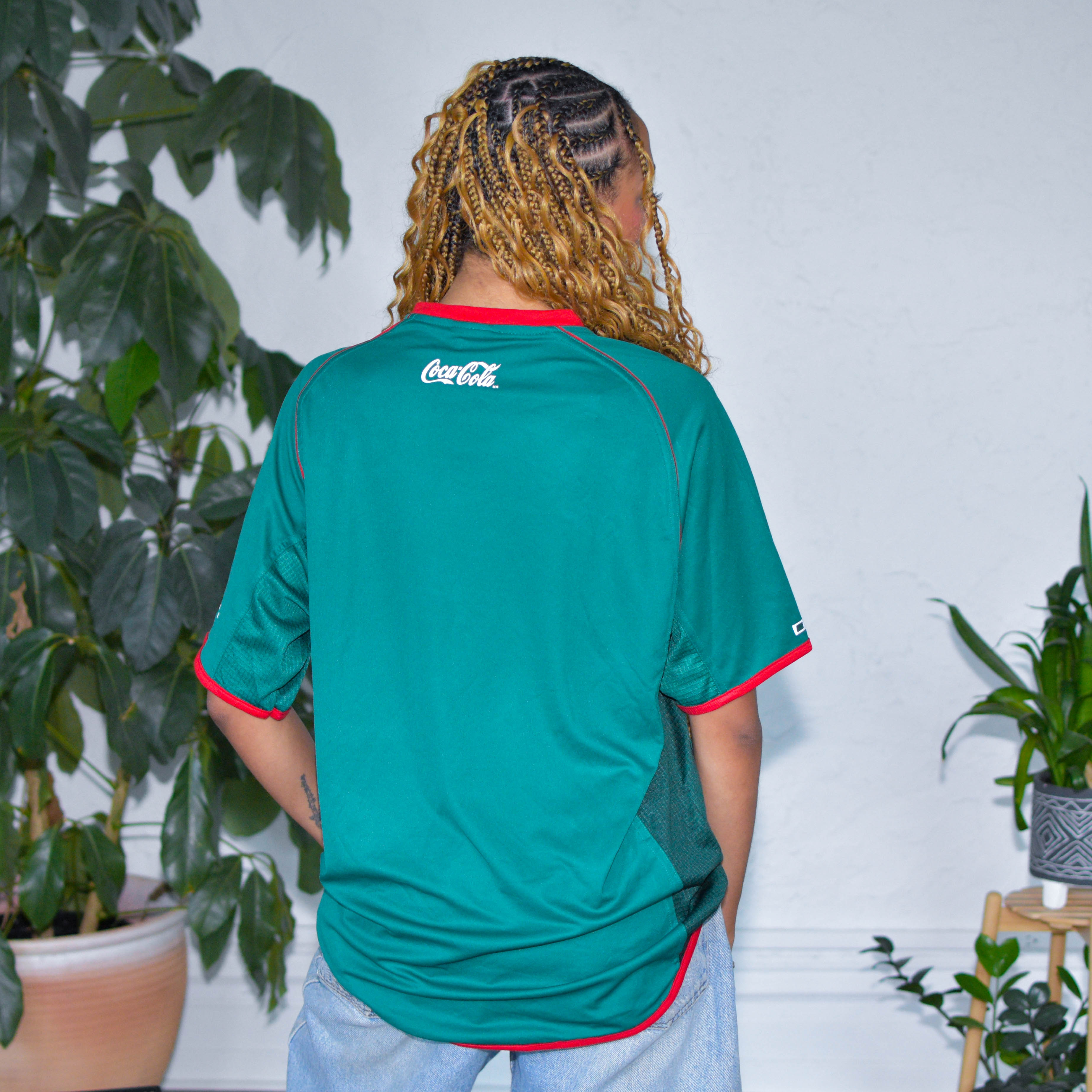 Vintage 2002 Mexico World Cup Atletica Jersey