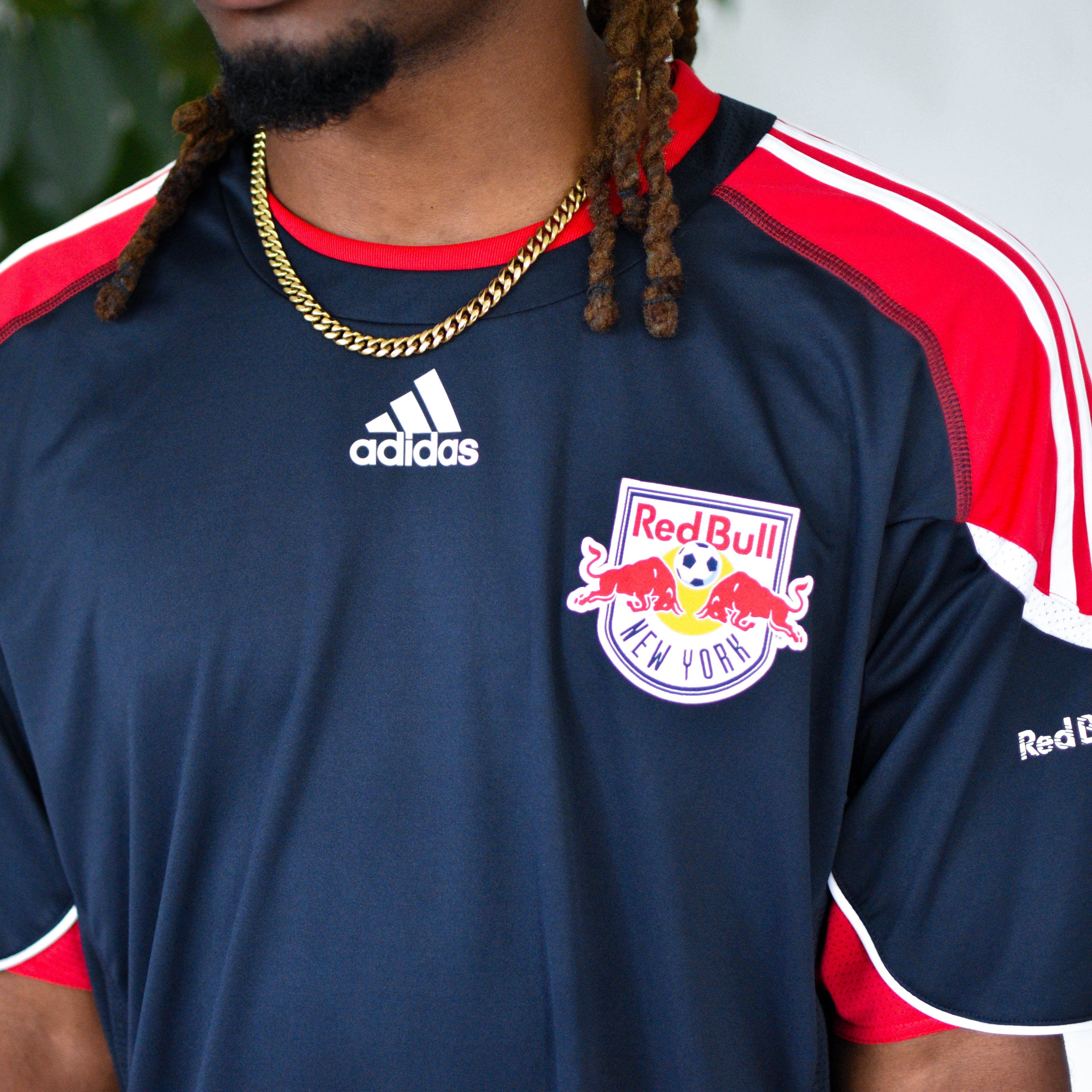 Vintage New York Red Bulls Adidas Training Top