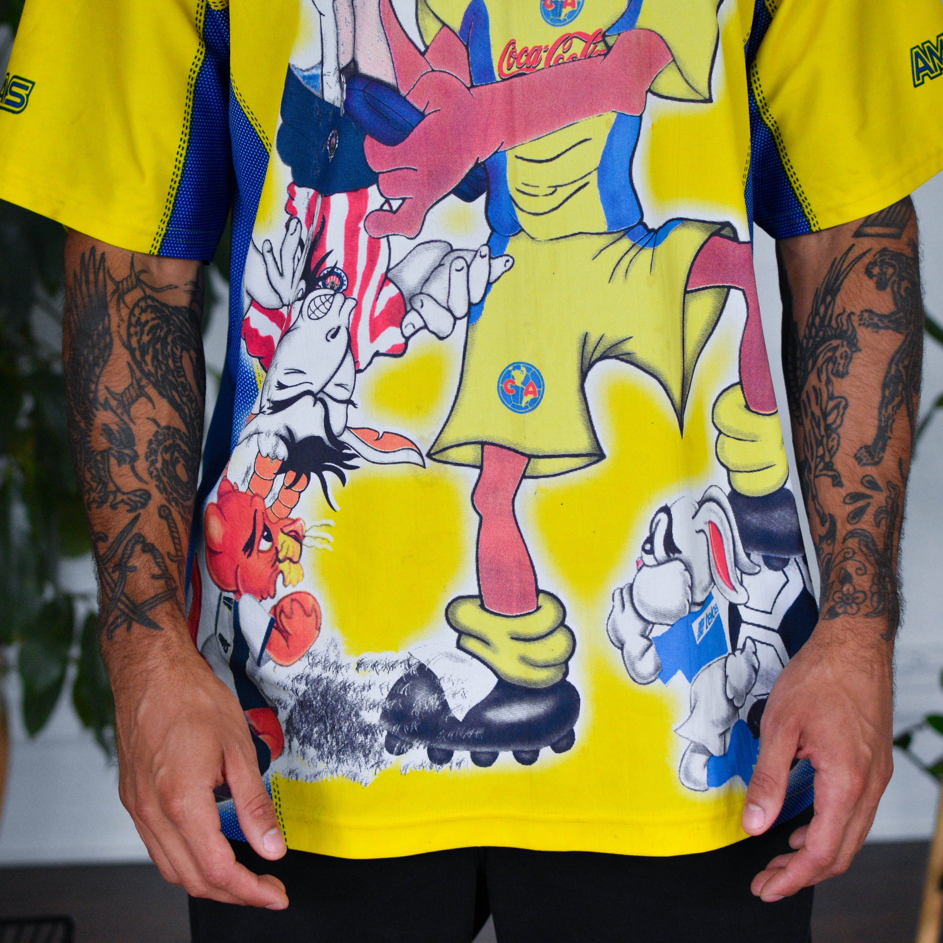 Vintage Club America Caricature Jersey