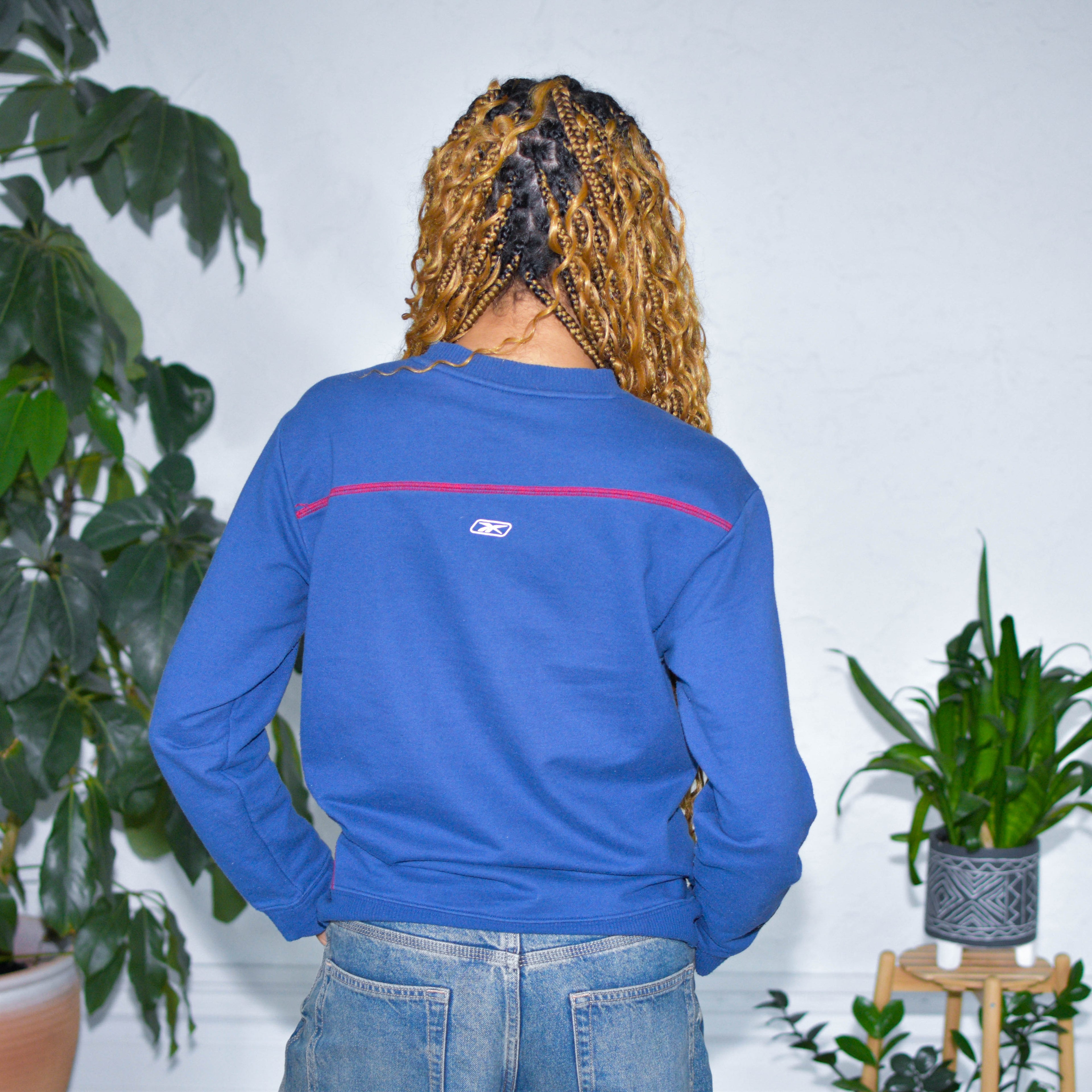 Vintage Chivas de Guadalajara Navy Embroidered Sweatshirt