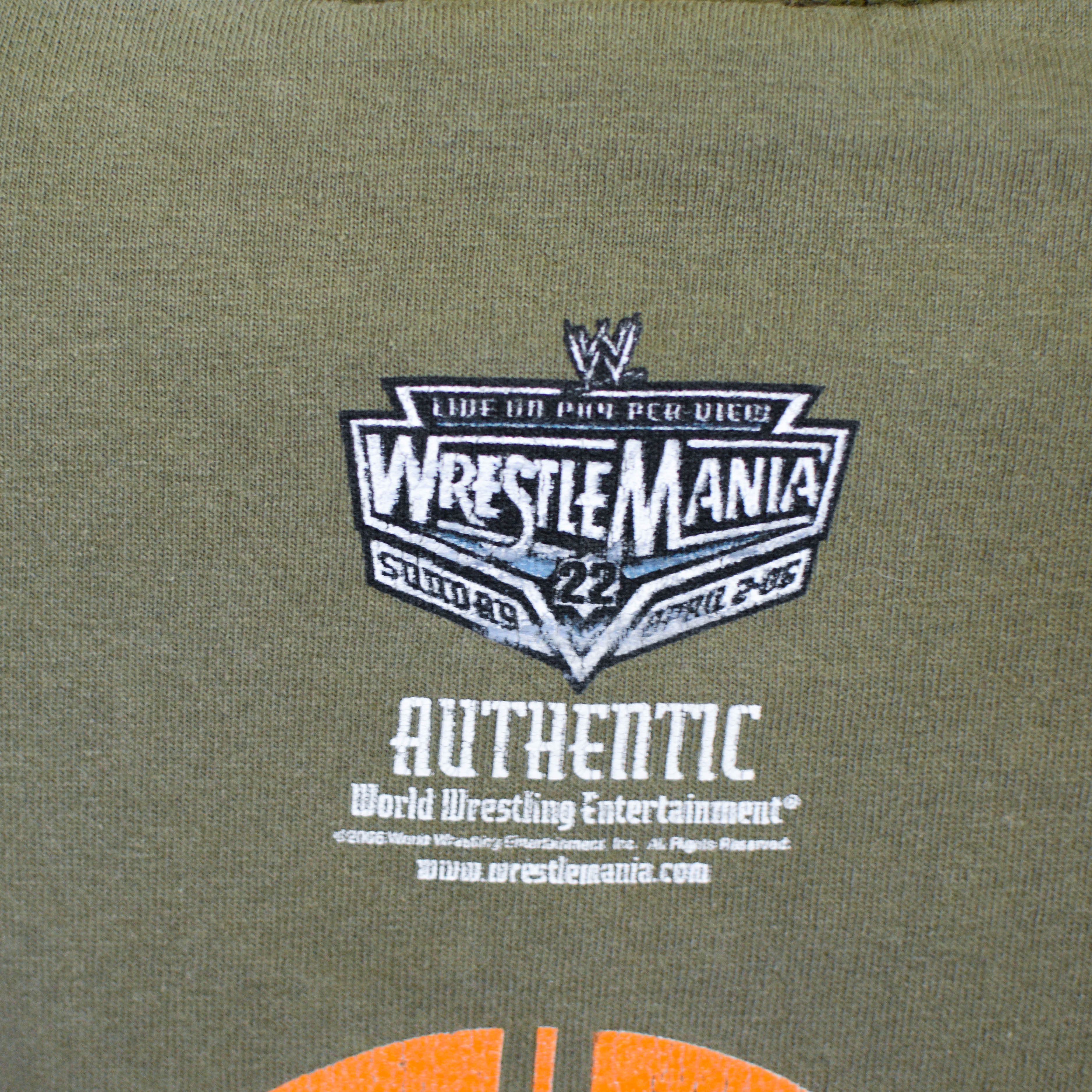 Vintage John Cena x Wrestlemania 22 "Chain Gang Soldier" Graphic T-Shirt