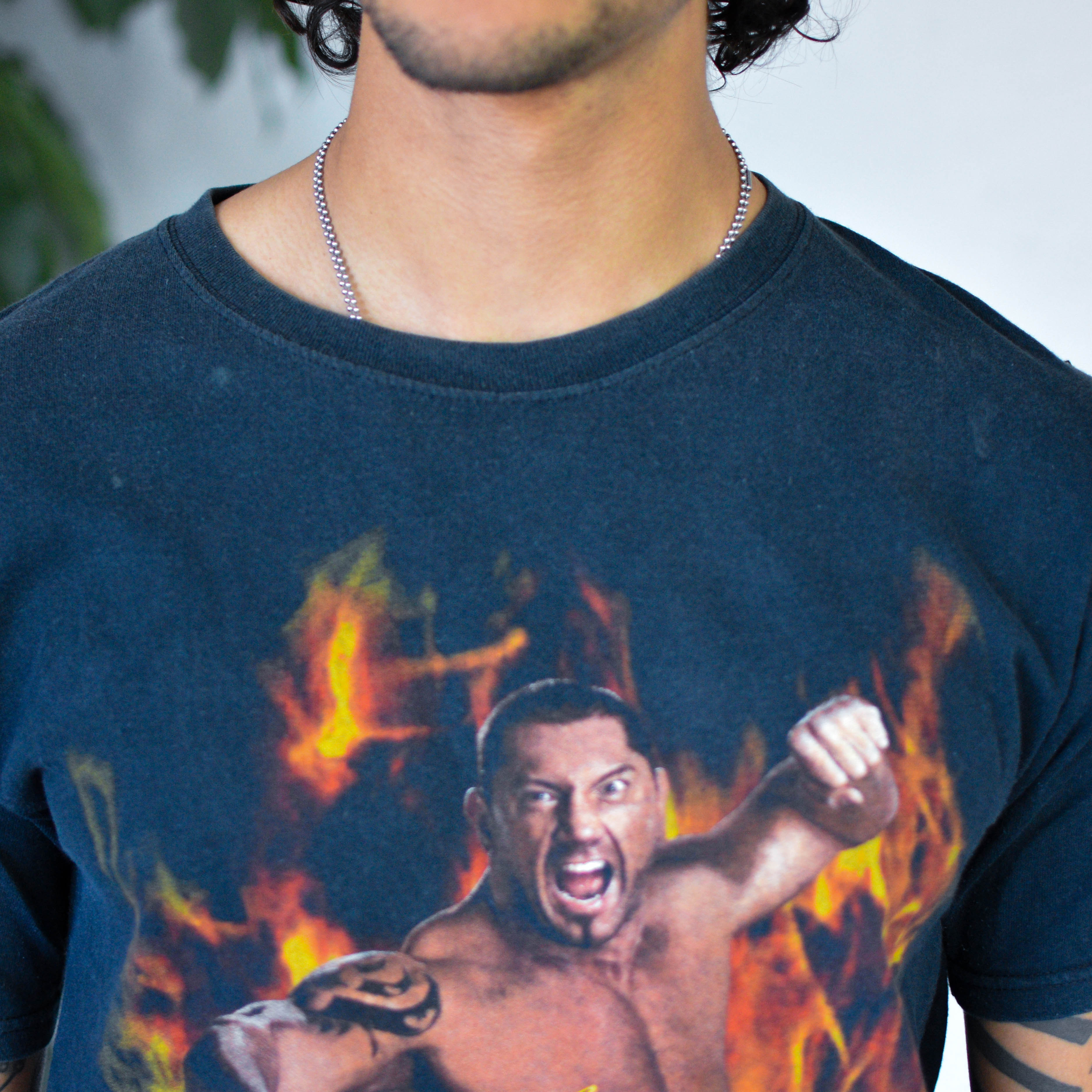 Vintage WWE Batista Graphic T-Shirt