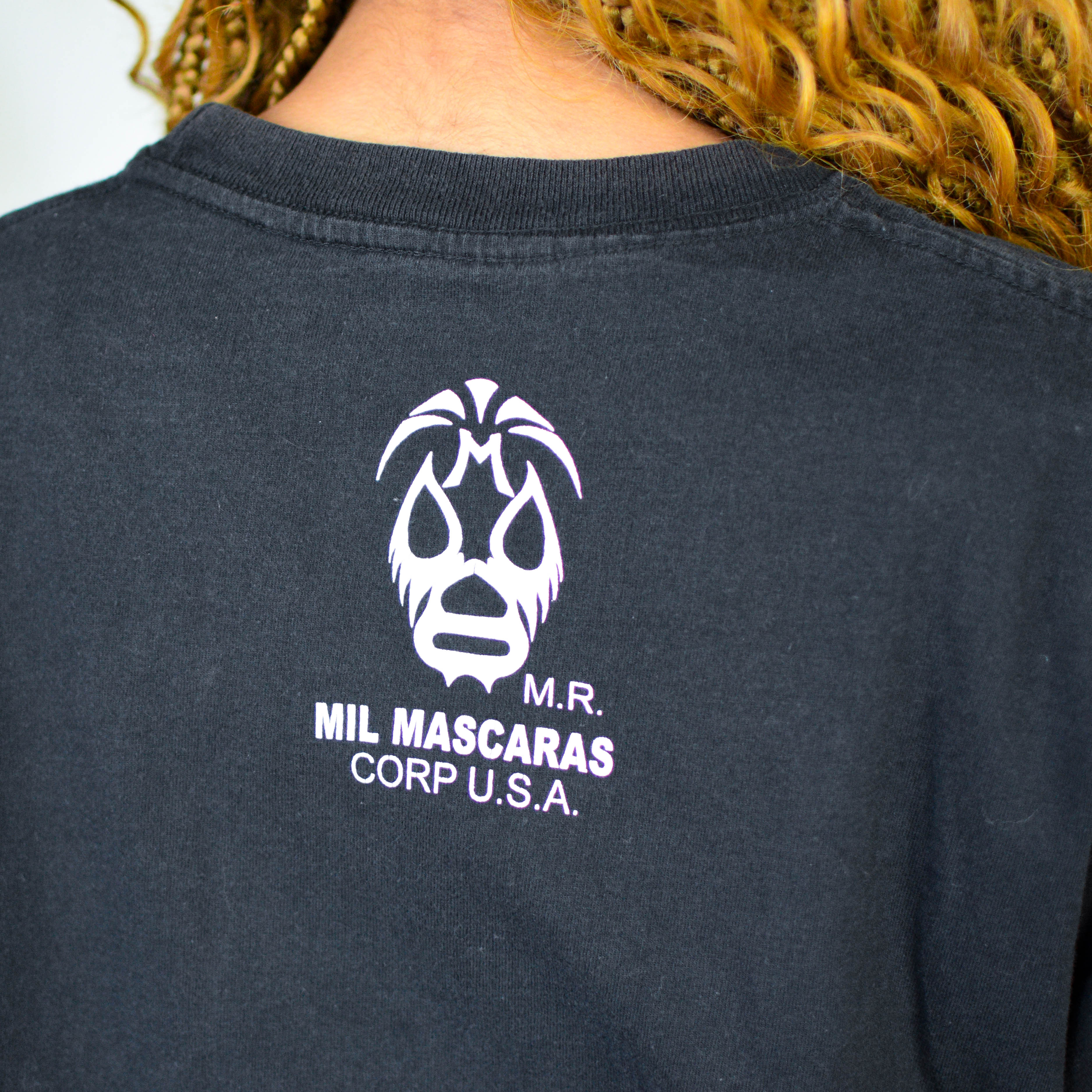 Vintage Mil Mascaras 50th Anniversary Lucha Libre T-Shirt