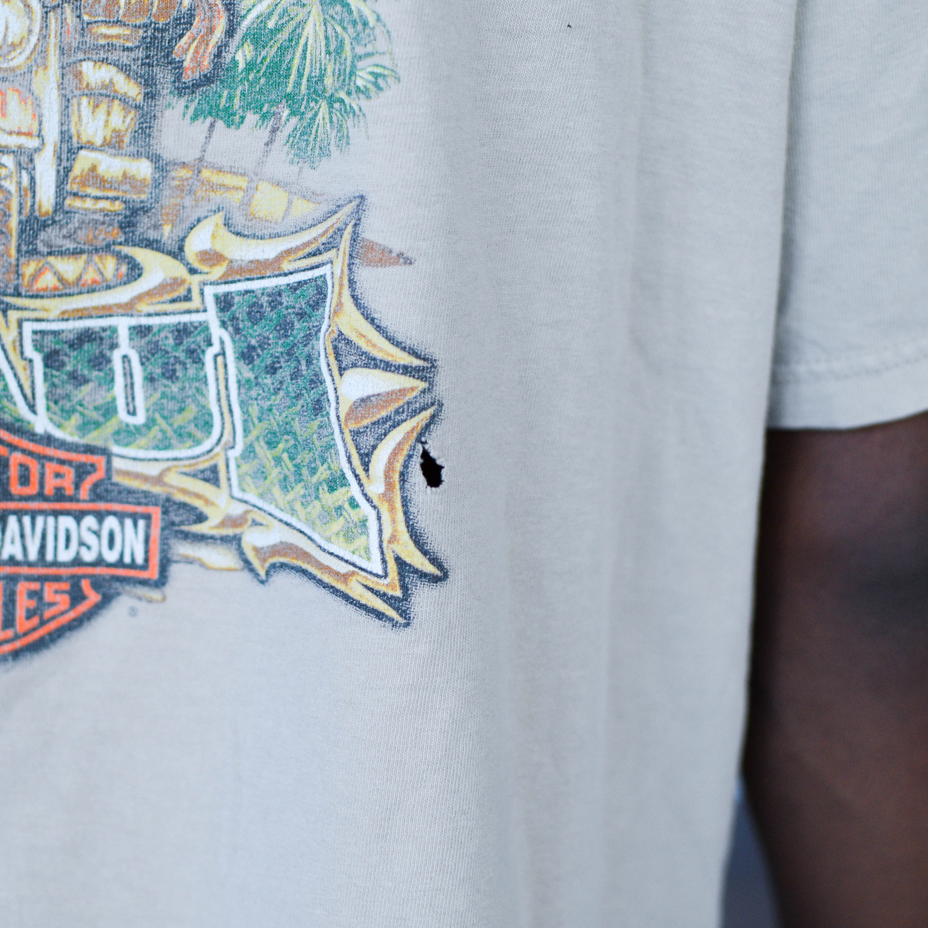 Y2K Harley Davidson Maui Graphic T-Shirt