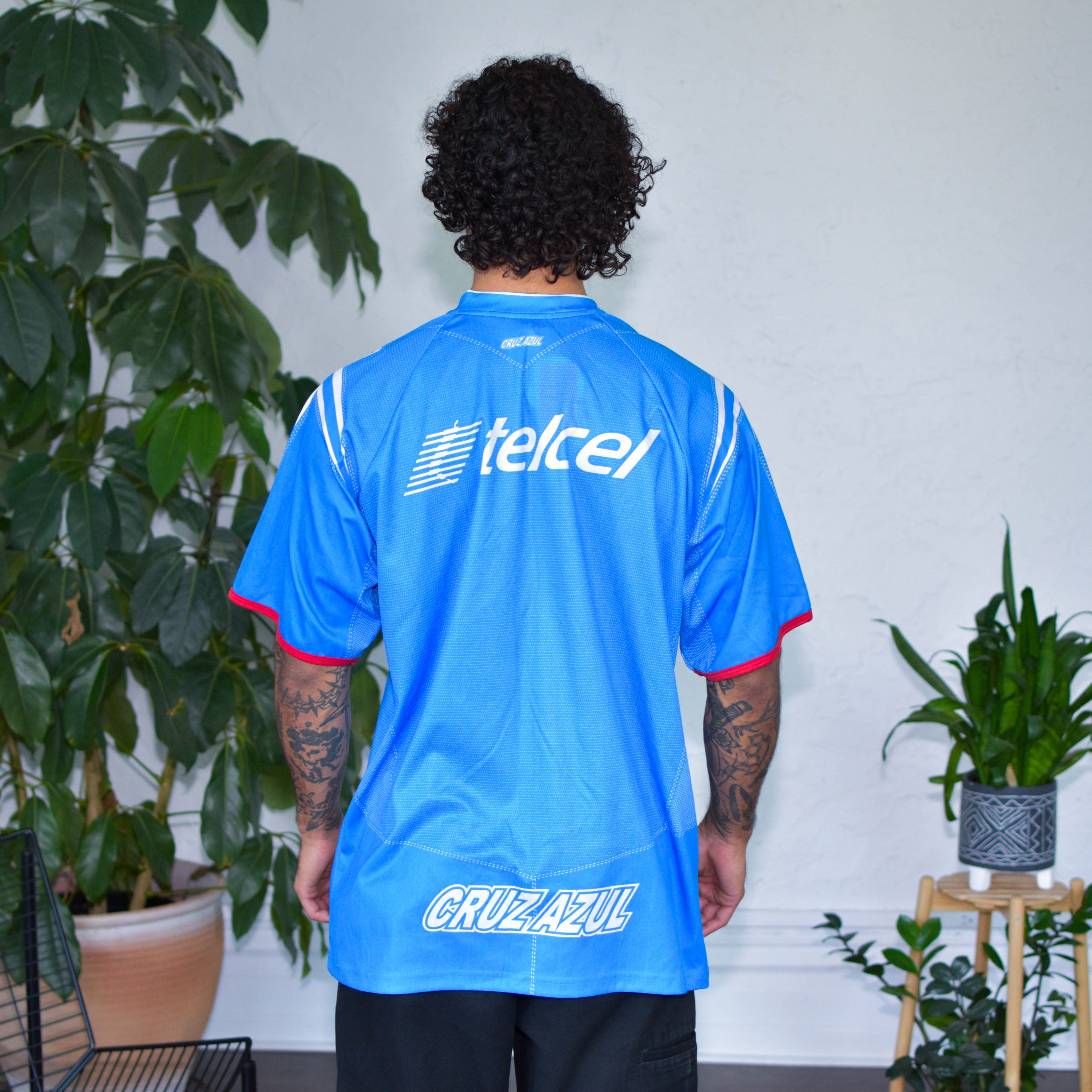 Vintage Kikin Fonseca Cruz Azul Caricature Jersey