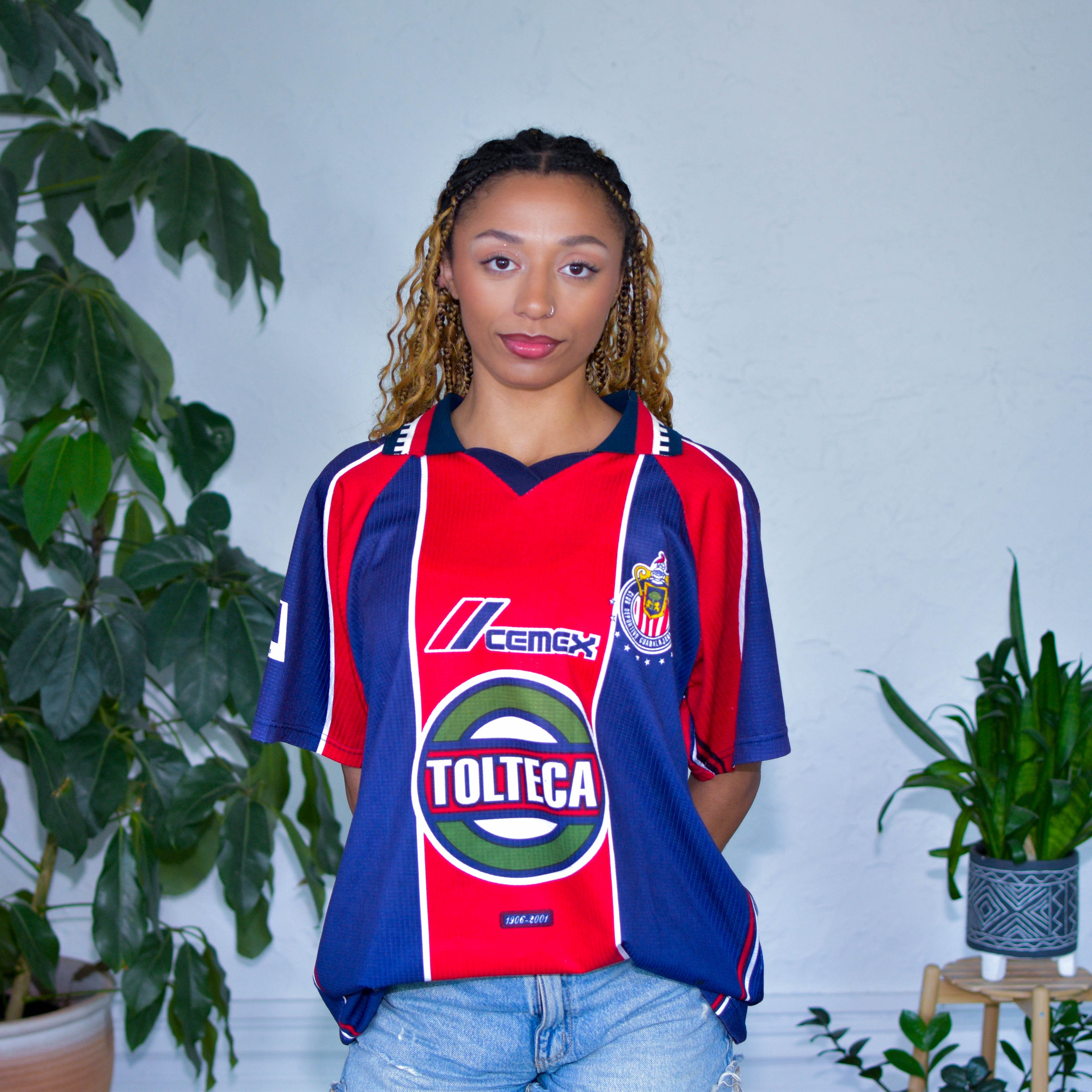 Vintage 2001 Chivas de Guadalajara Replica Alternate Jersey