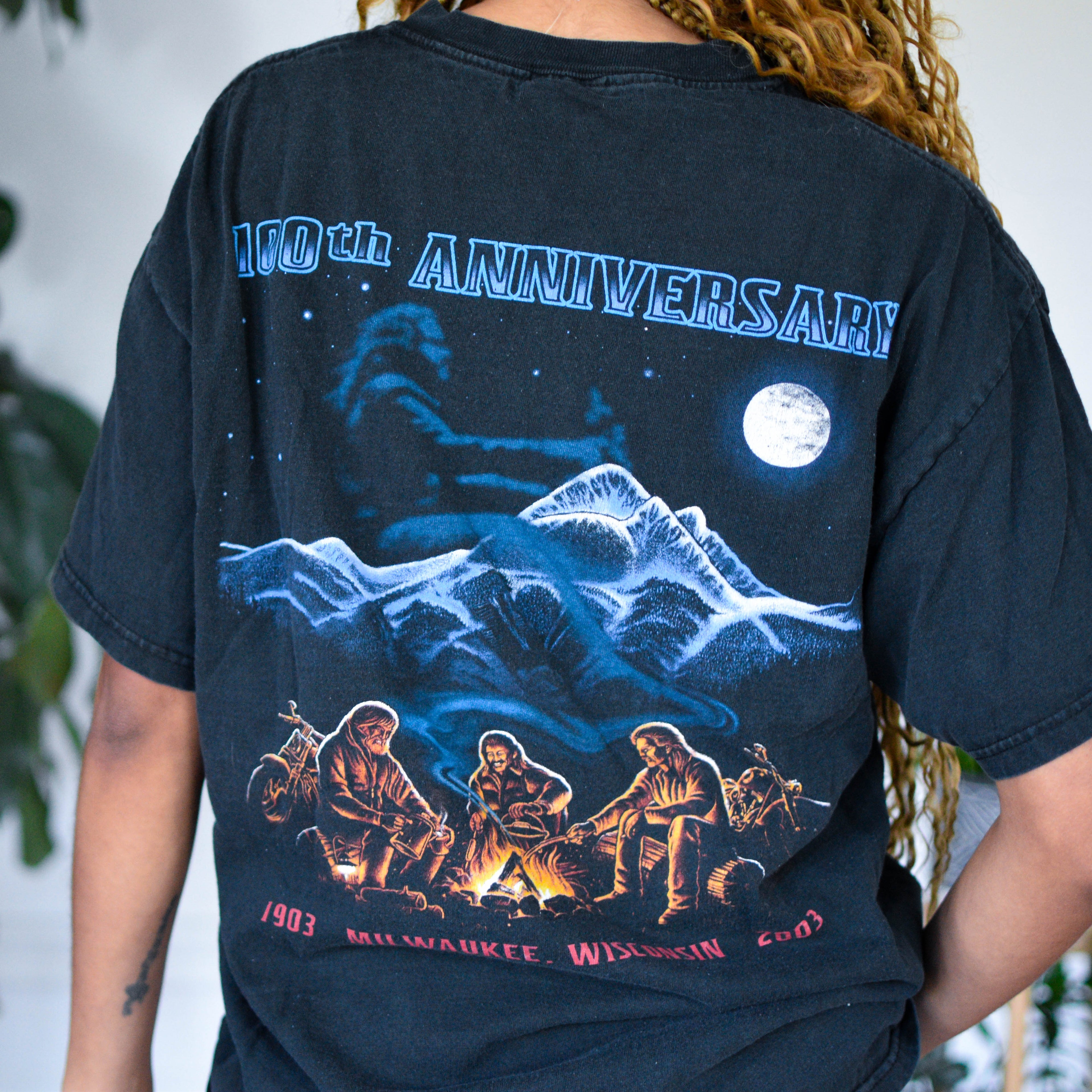 Vintage 2003 Harley Davidson 100-Year Anniversary T-Shirt