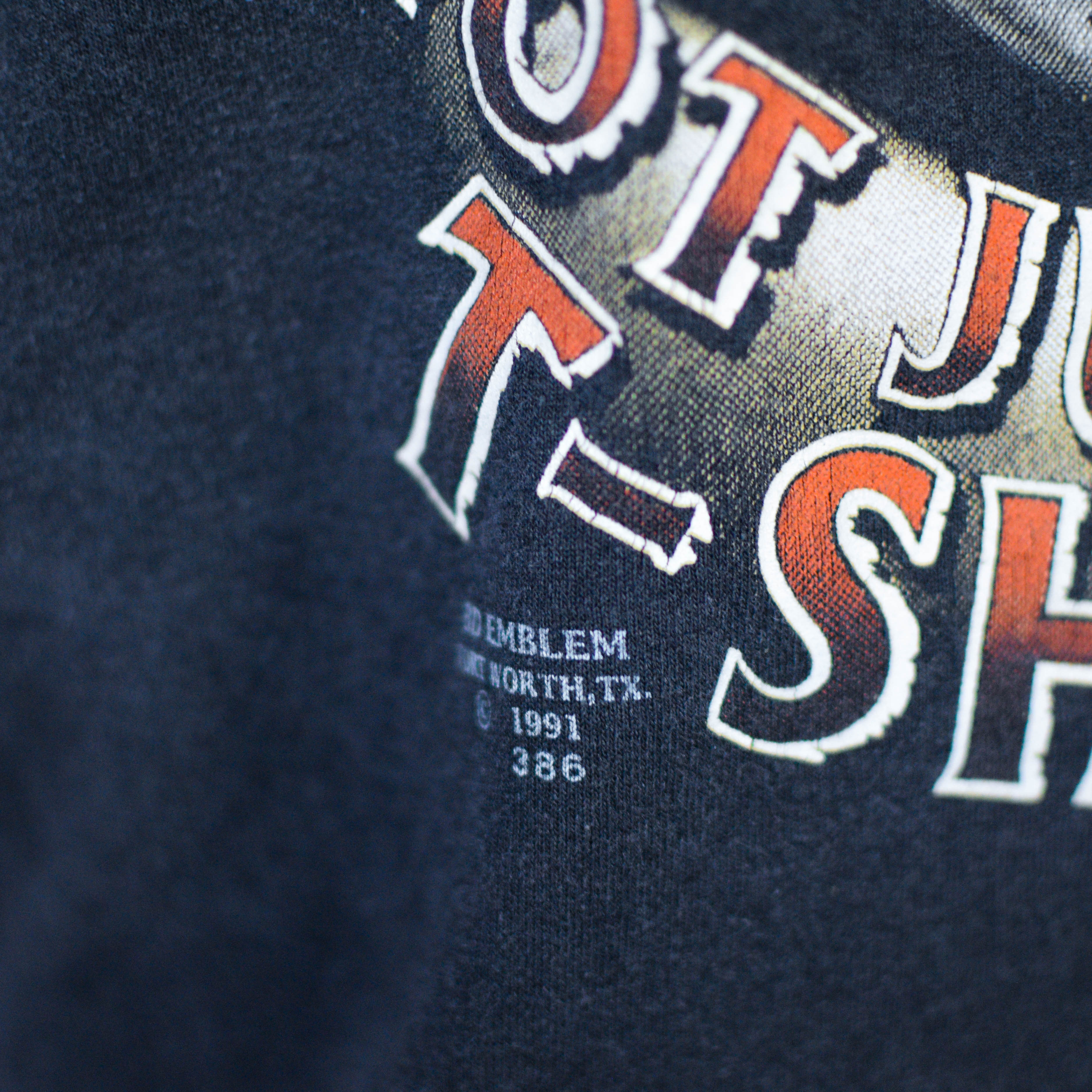 Vintage 1991 Harley Davidson 3D Emblem "I Own a Harley" T-Shirt