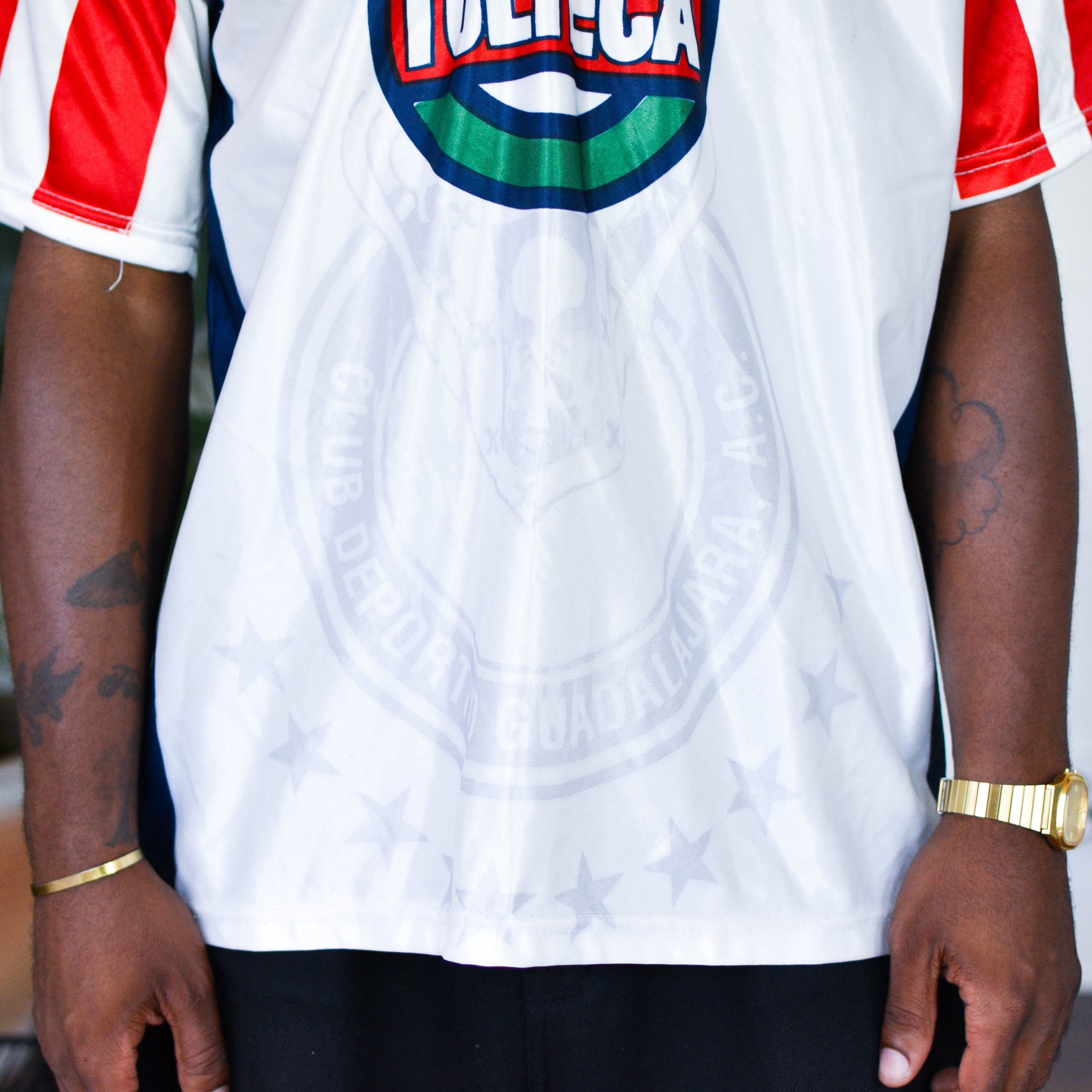 Vintage 2000 Chivas de Guadalajara Replica White Jersey