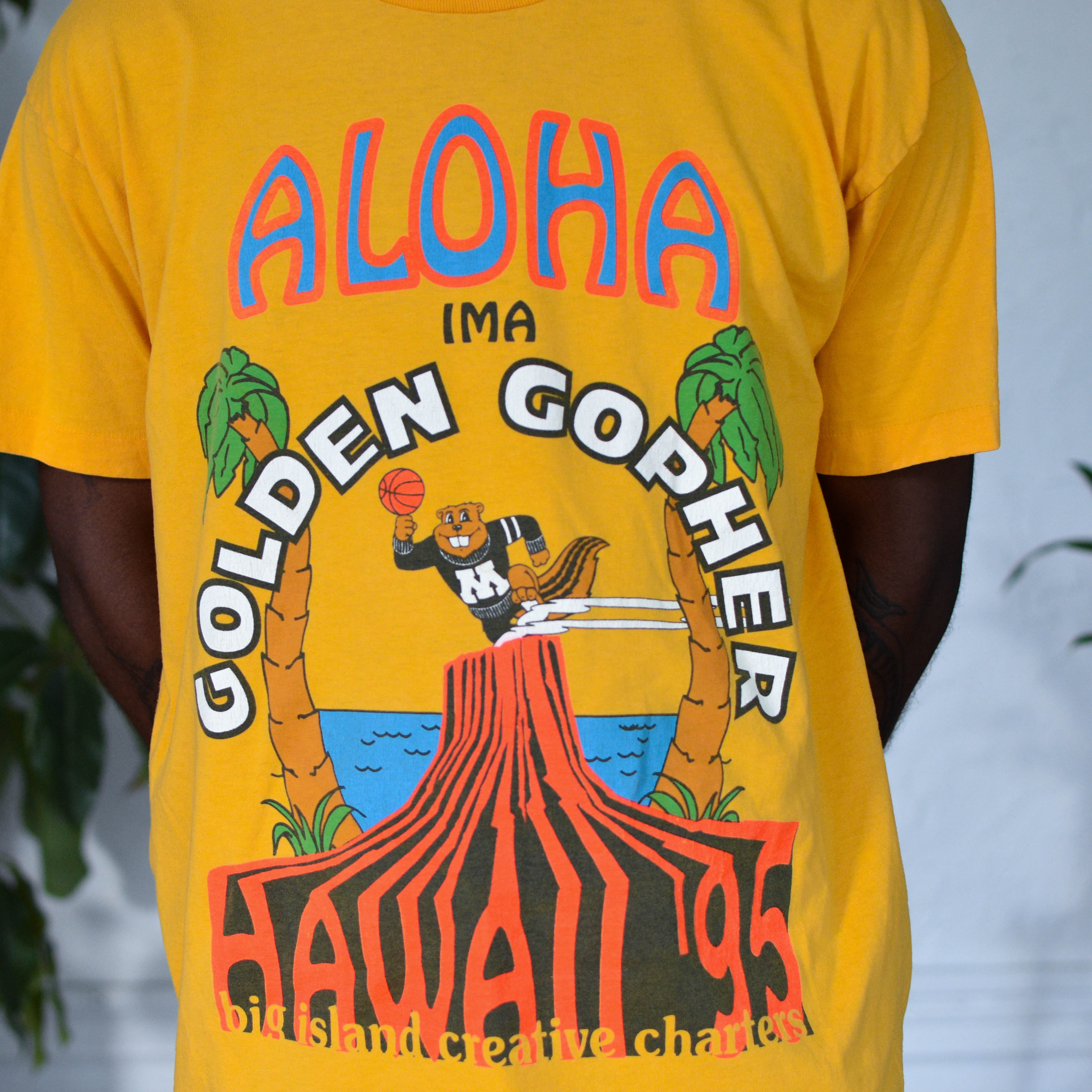 Vintage University of Minnesota 1995 Big Island Invitational T-Shirt