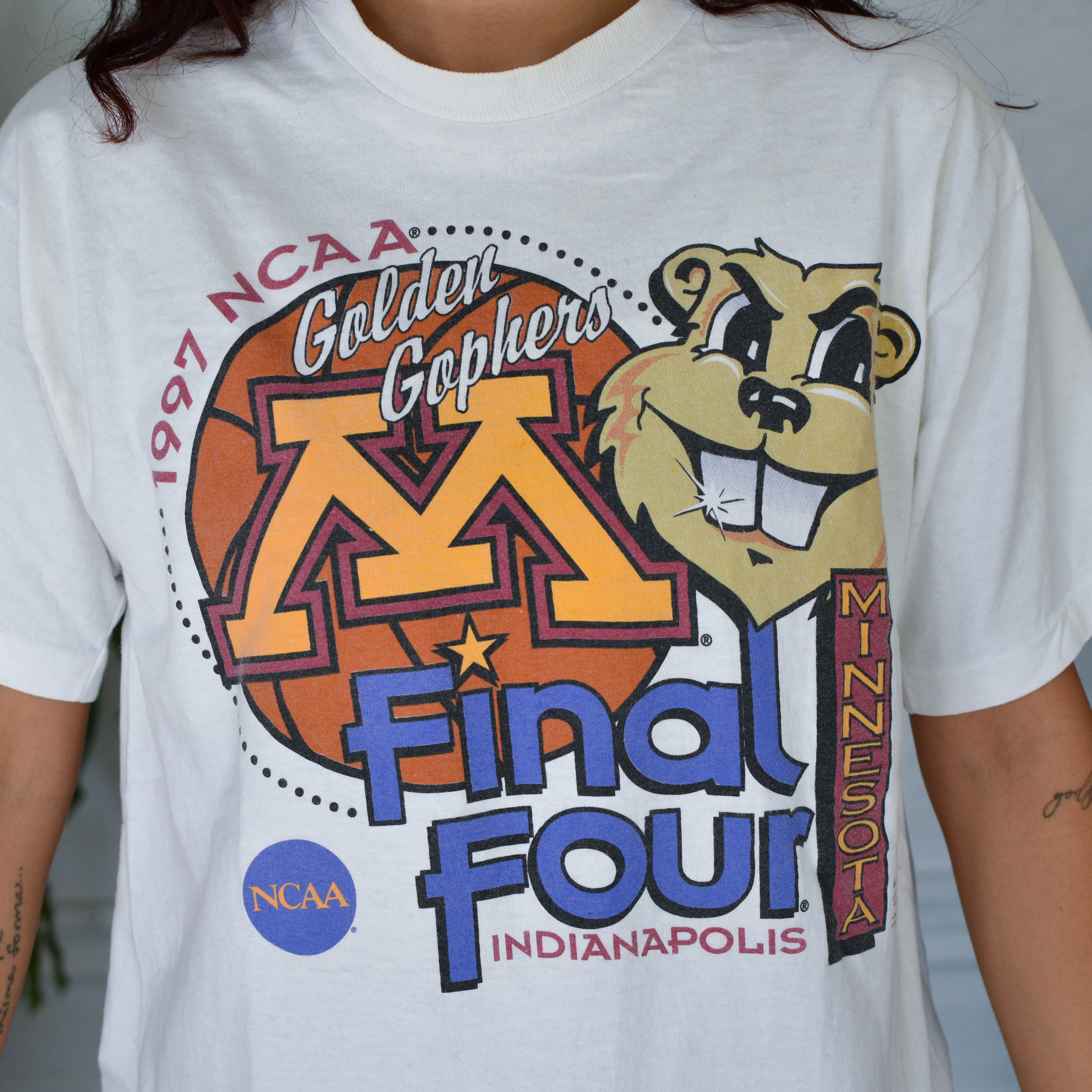 Vintage 1997 University of Minnesota NCAA Final Four T-Shirt