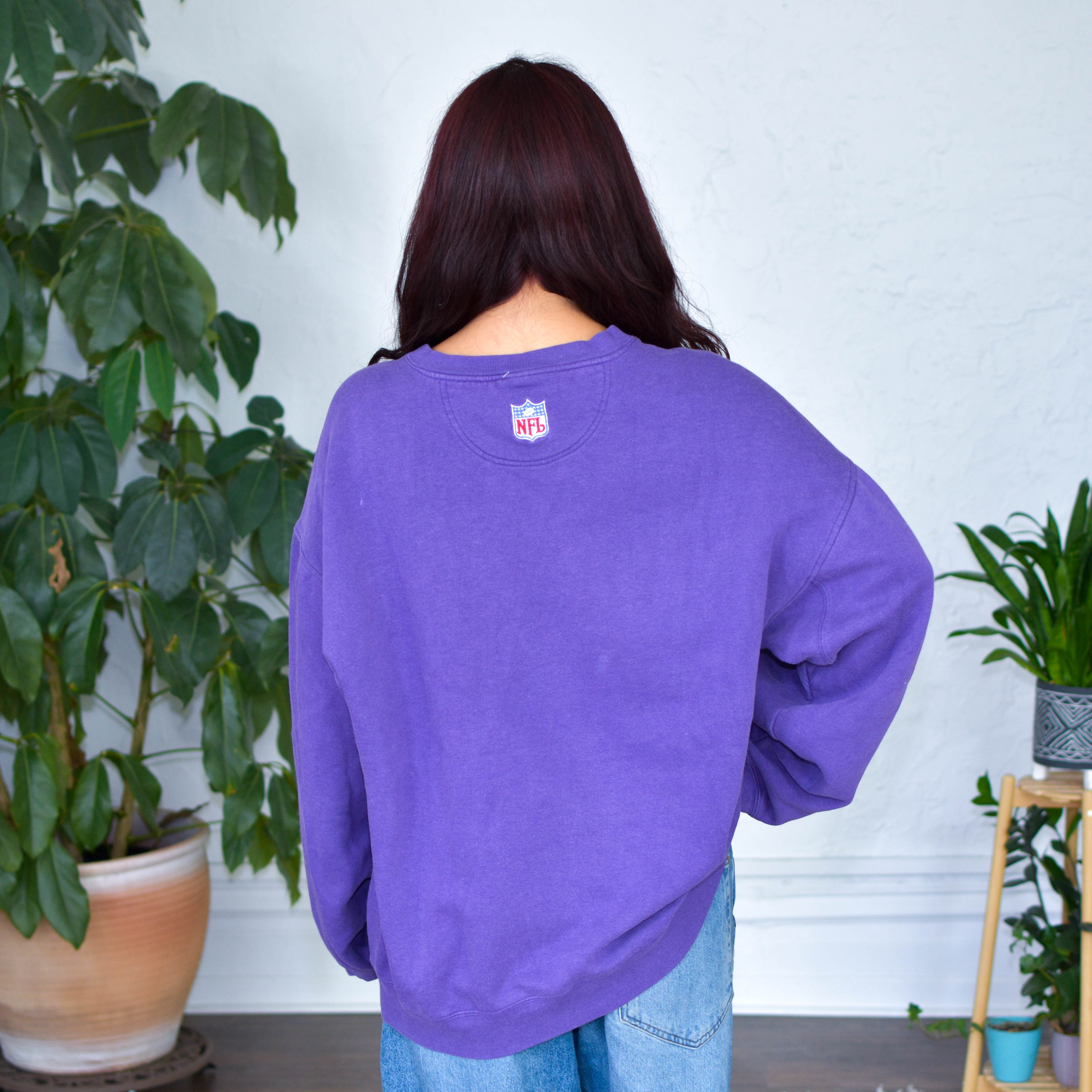 Vintage Minnesota Vikings Distressed Sweatshirt