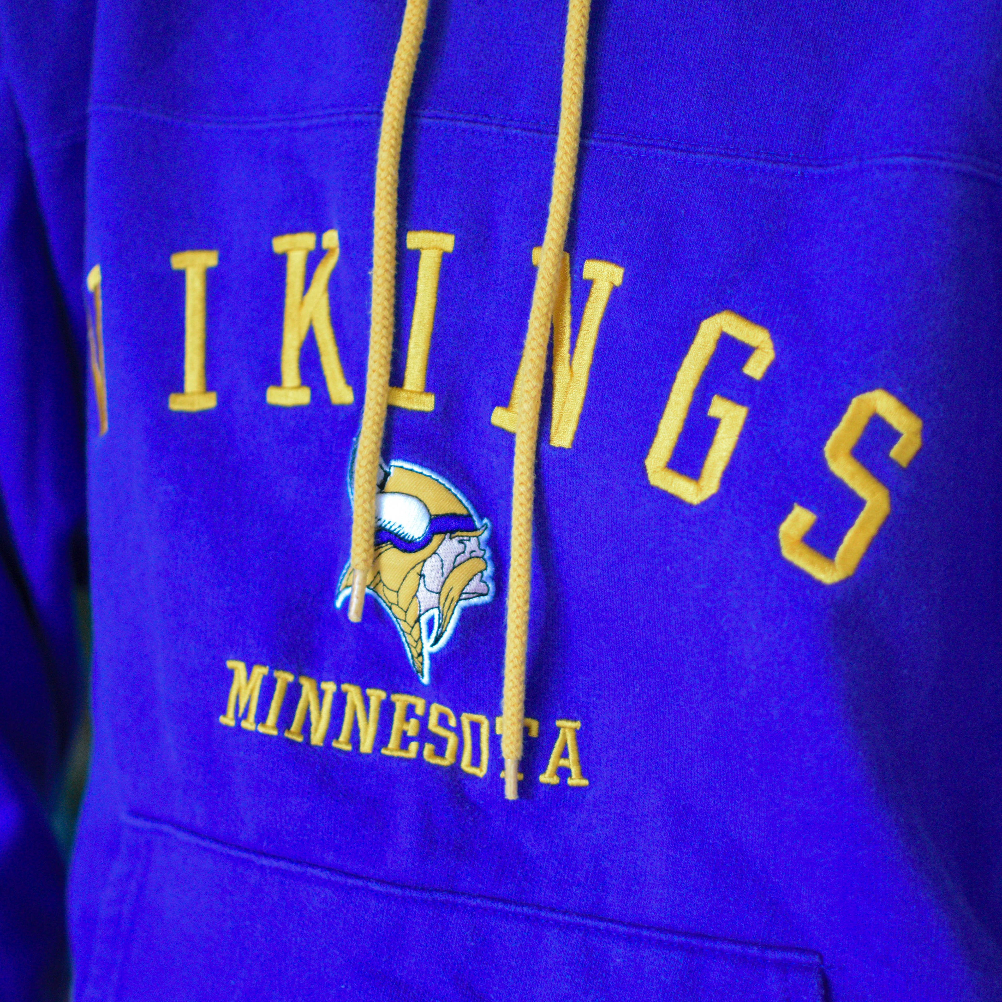 Vintage Minnesota Vikings Hooded Sweatshirt