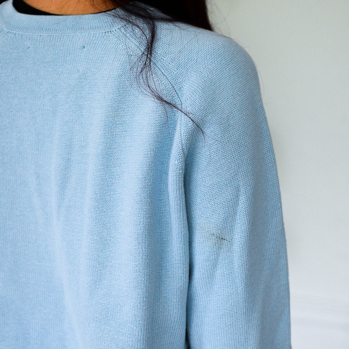 Vintage Y2K Abercrombie & Fitch Baby Blue Sweater