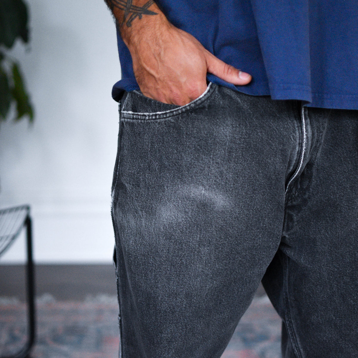 Vintage Y2K Ben Davis Ash Grey Carpenter Pants