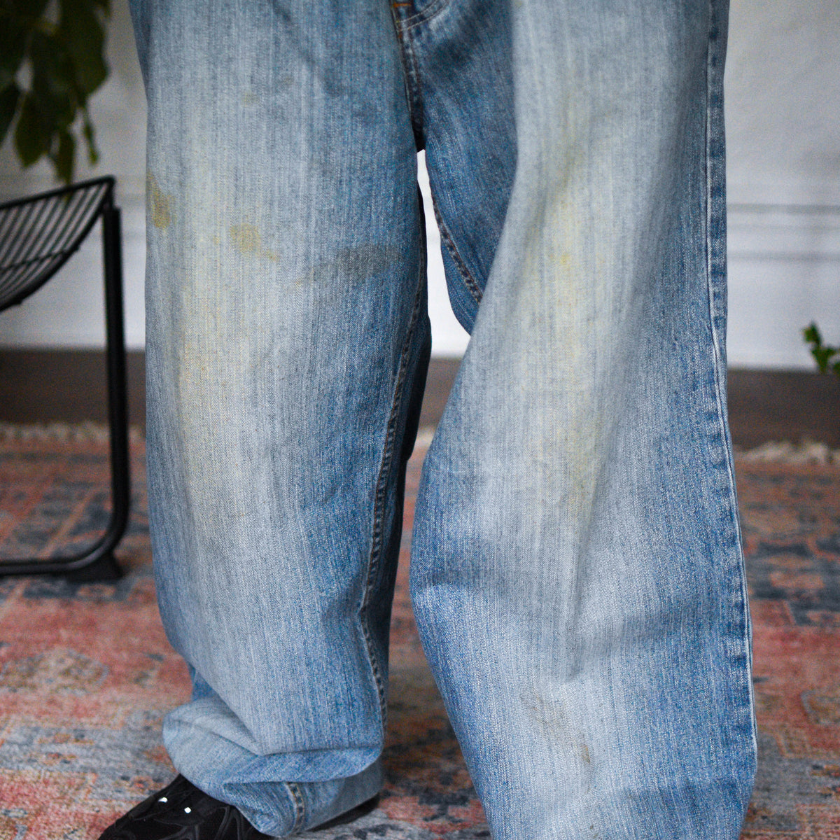 Vintage Y2K Pepe Jeans London Light Blue Baggy Jeans