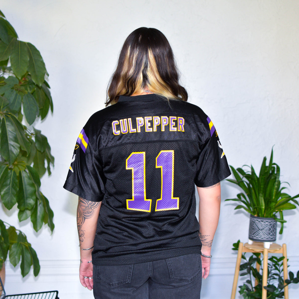 Vintage Minnesota Vikings Daunte Culpepper Alternate Black Jersey