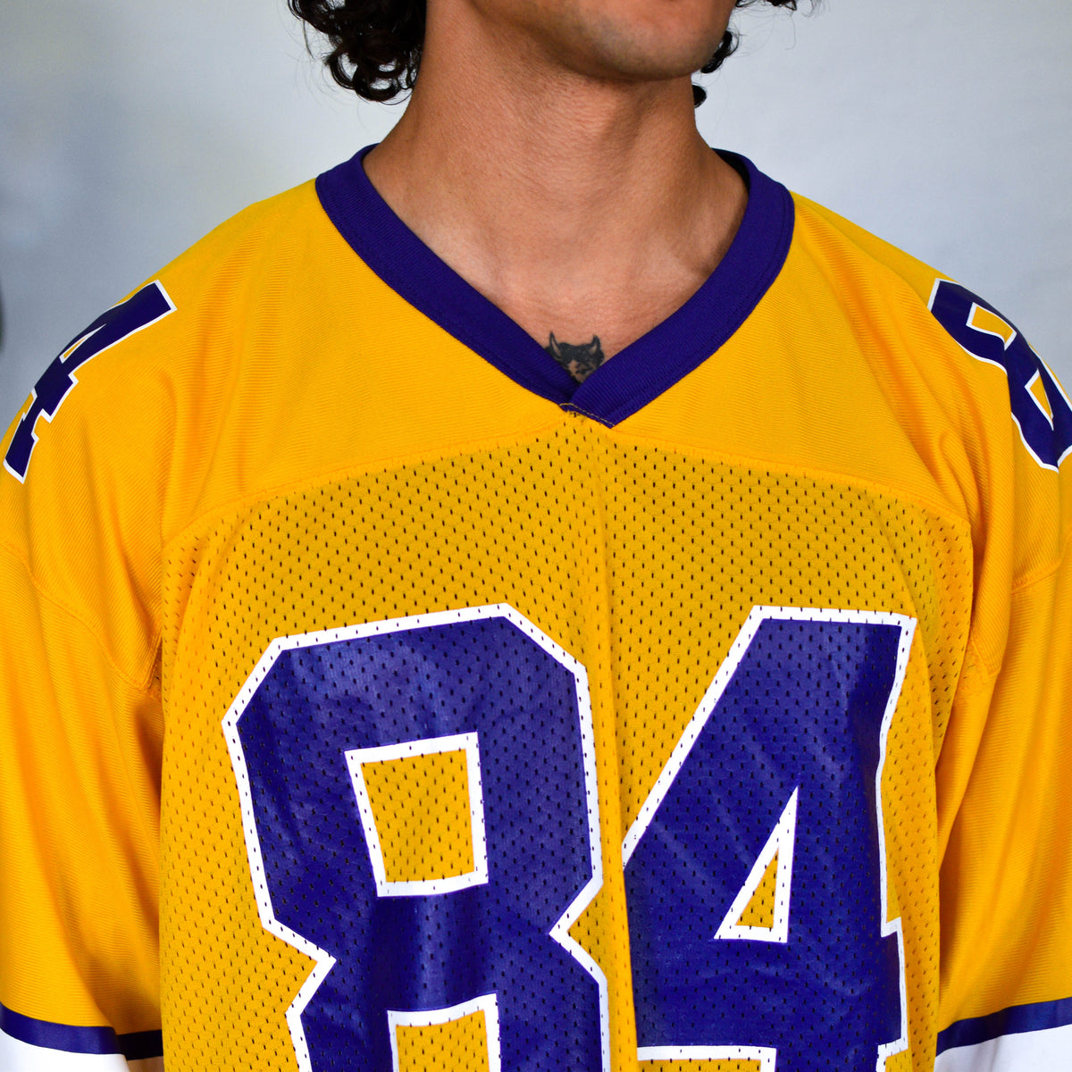 Vintage Minnesota Vikings Randy Moss Alternate Yellow Jersey
