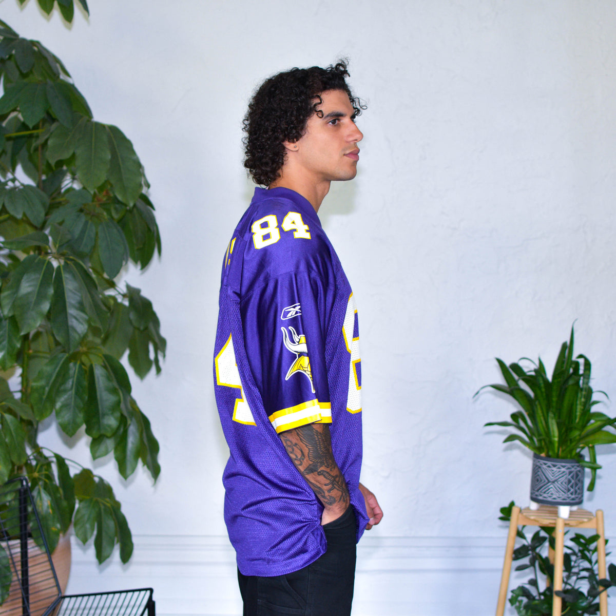 Vintage Minnesota Vikings Randy Moss Reebok Jersey