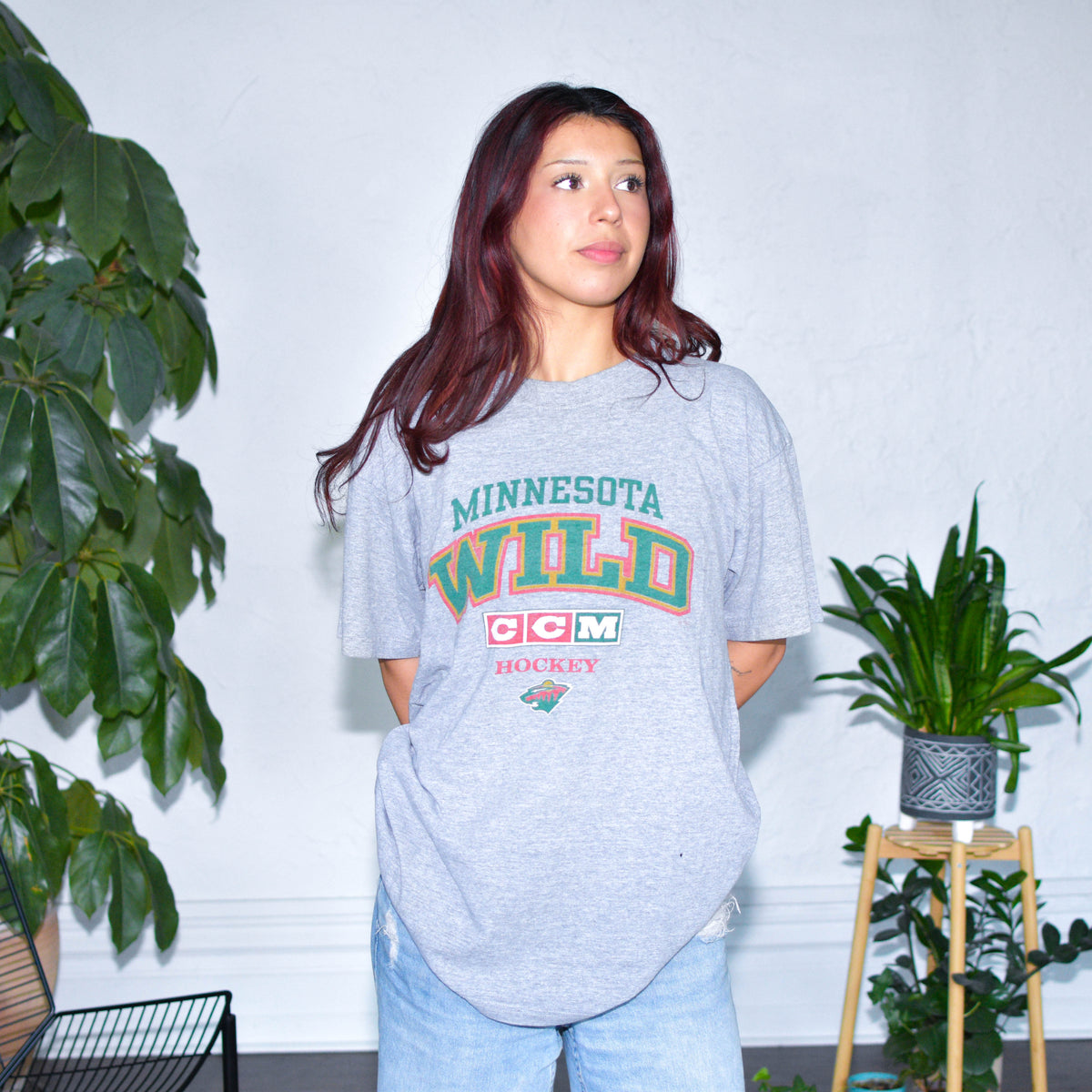 Vintage Minnesota Wild CCM Graphic T-Shirt