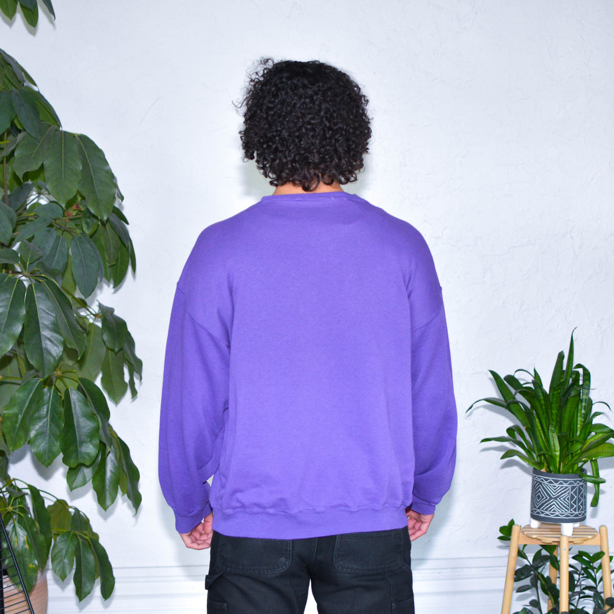 Vintage Minnesota Vikings Purple Spell-Out Sweatshirt