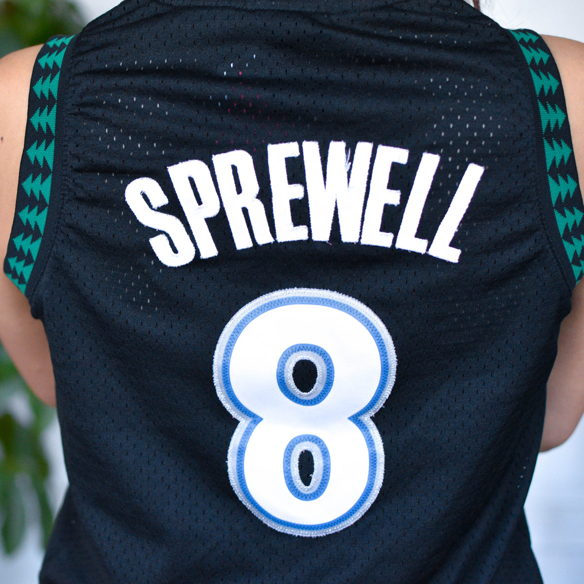 Vintage Minnesota Timberwolves Reebok Latrell Sprewell