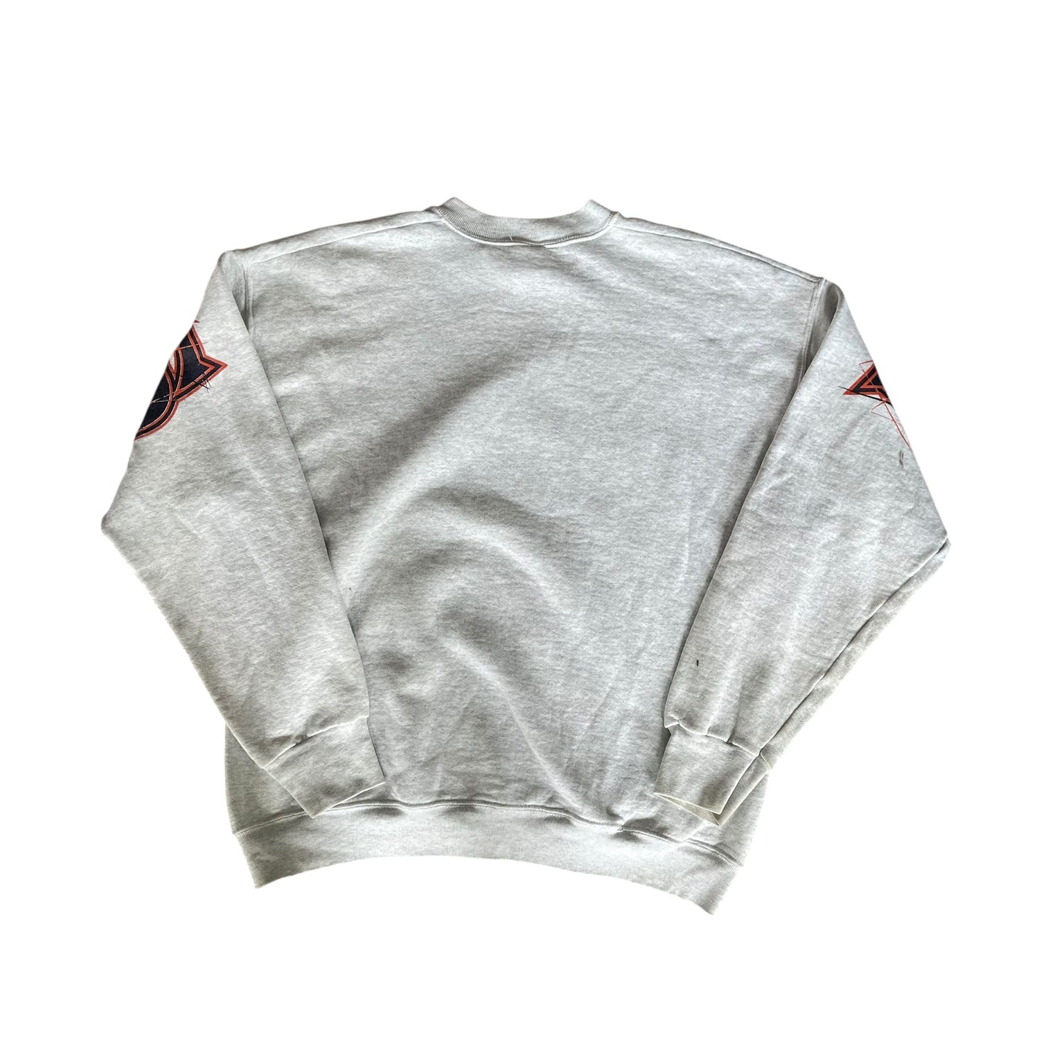 Vintage Denver Broncos Gray Spell-Out Crewneck