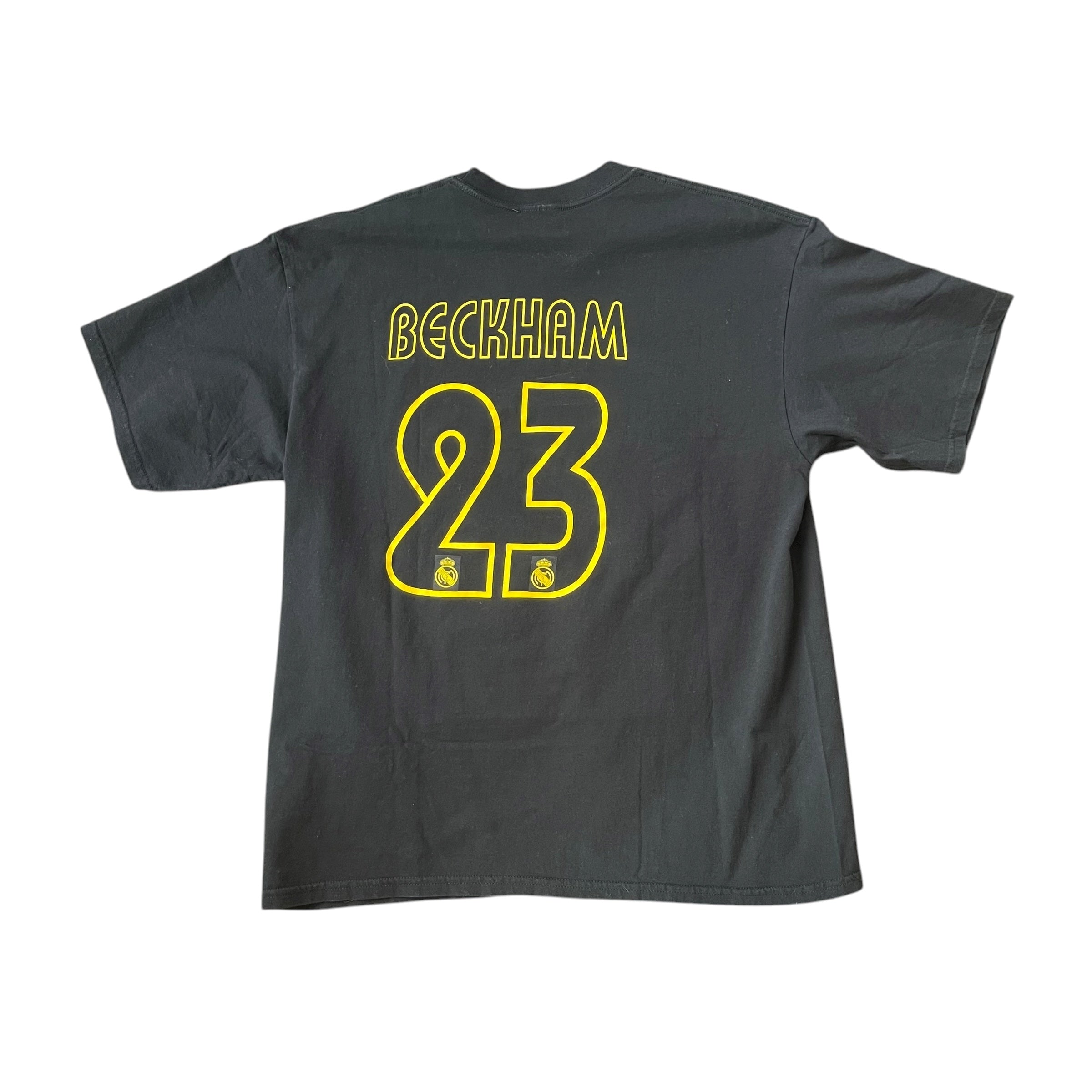 Vintage David Beckham Real Madrid Graphic T-Shirt