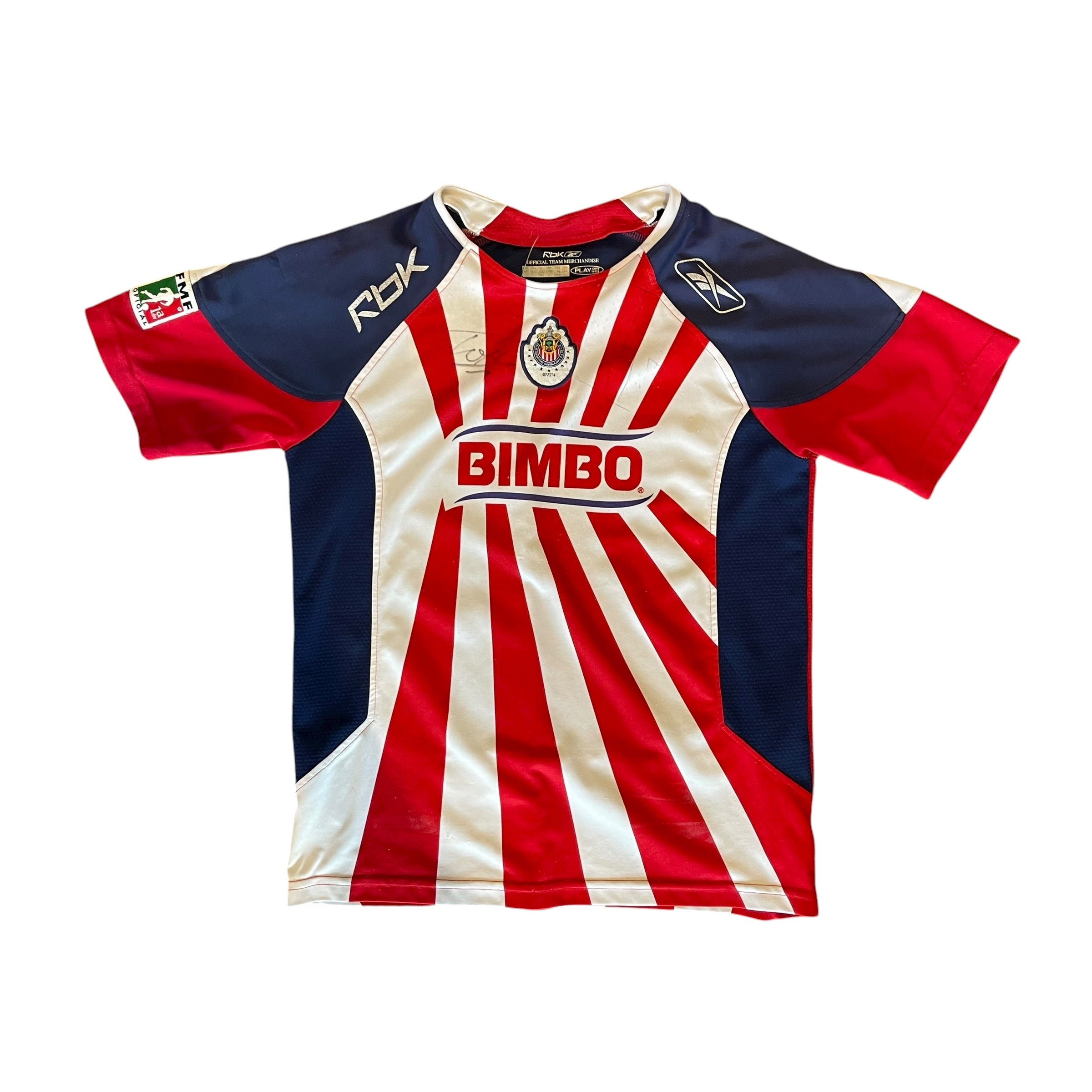 Vintage 2008-09 Chivas de Guadalajara Femme Home Jersey (w/ Signatures)