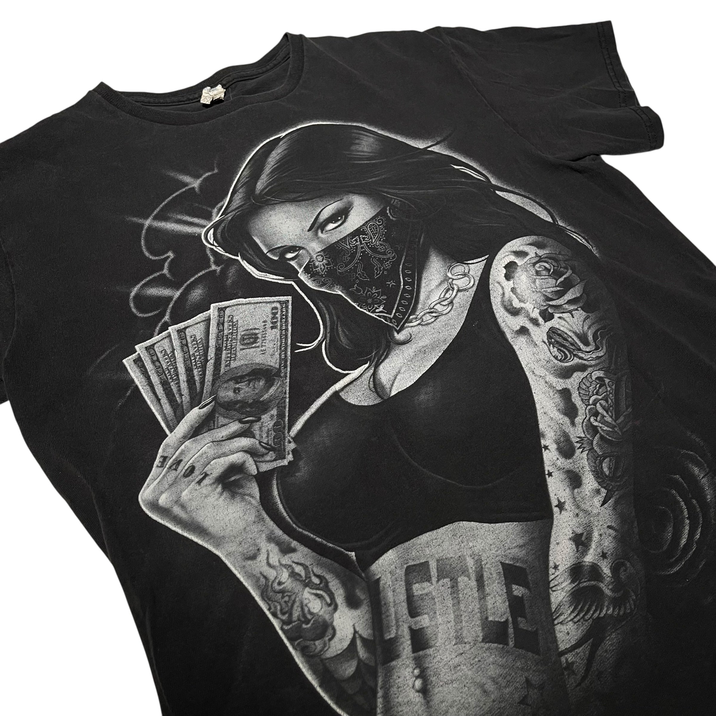 Y2K Chicano Sexy Hustler Graphic T-Shirt