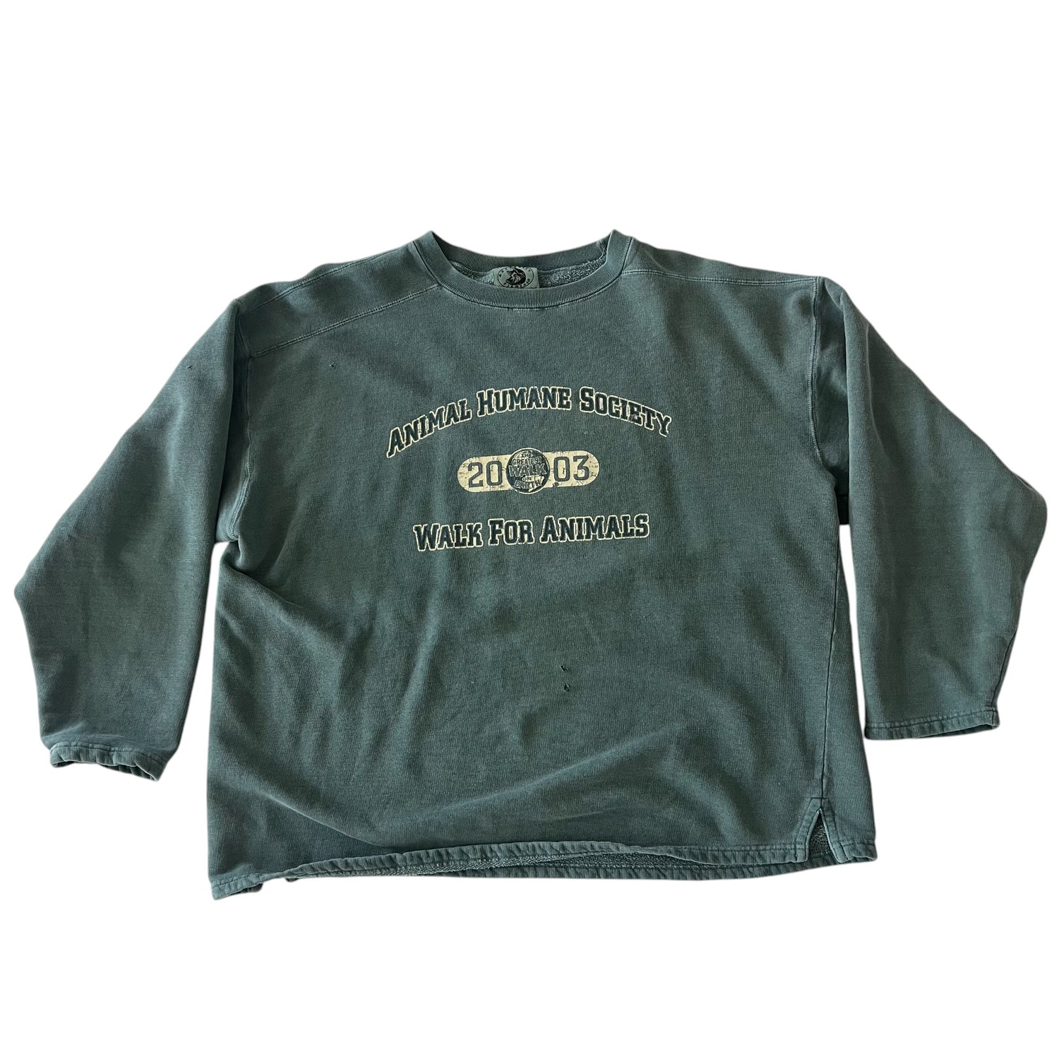 Vintage Animal Humane Society Logo Crewneck