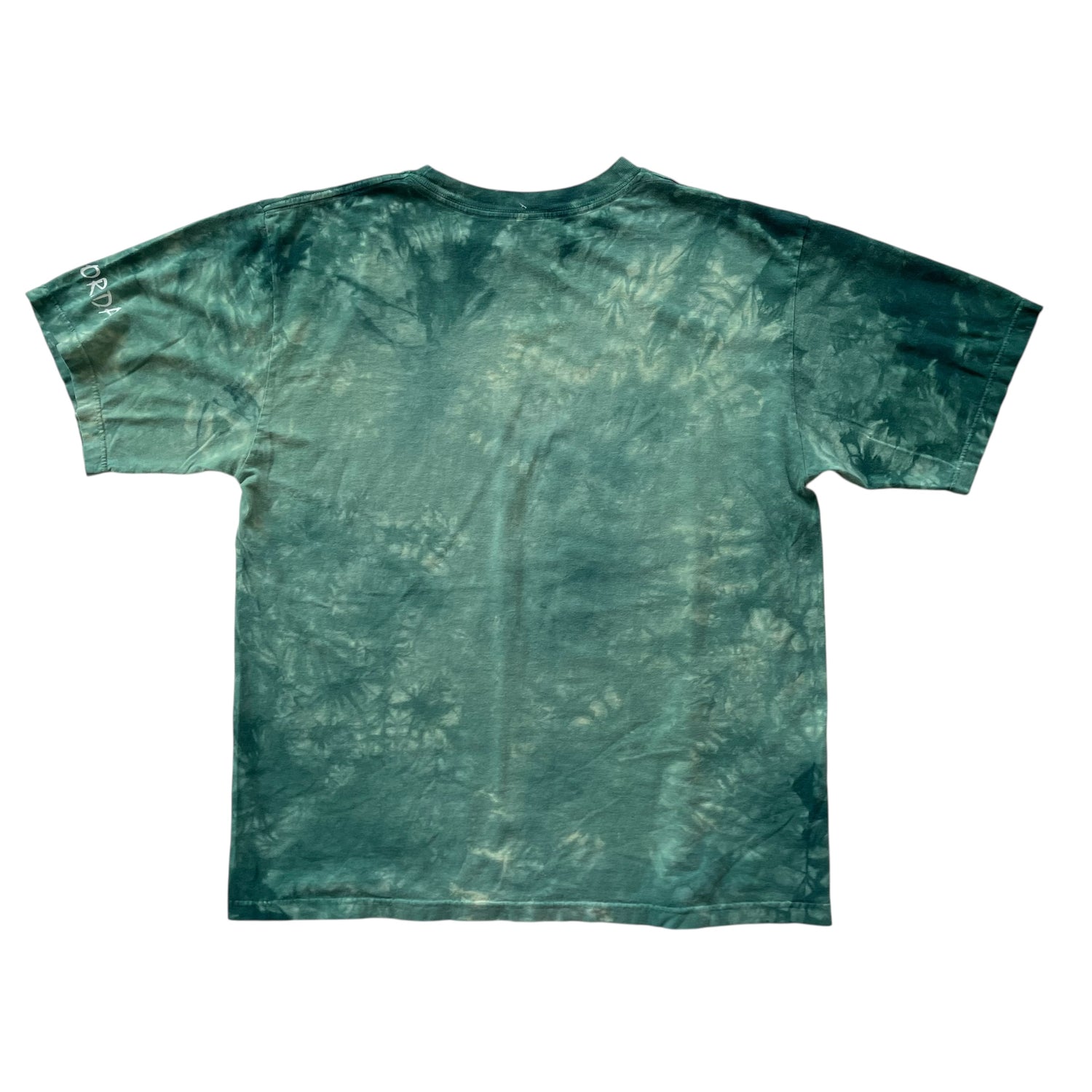 Vintage Green Tie Dye Mallards T-Shirt