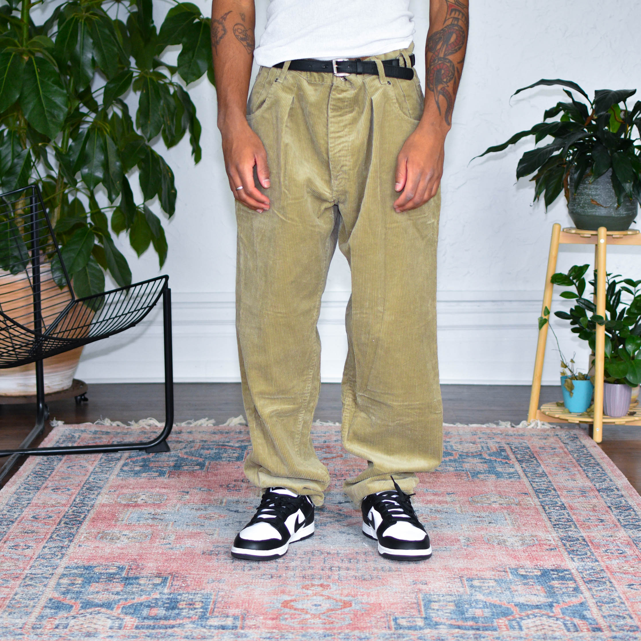 Vintage Arizona Jeans Co. Tan Corduroy Pants
