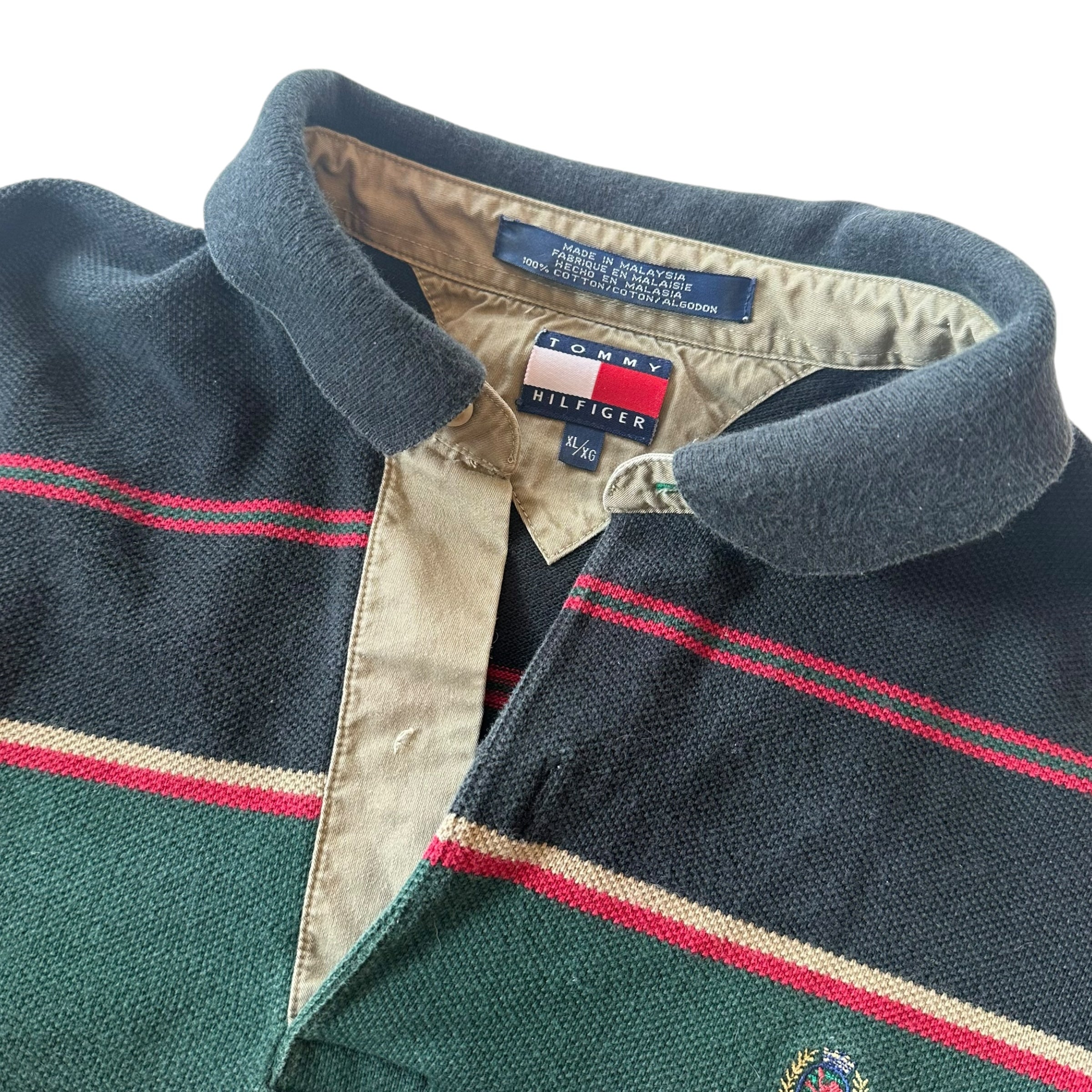 Vintage Tommy Hilfiger Long Sleeve Polo Shirt