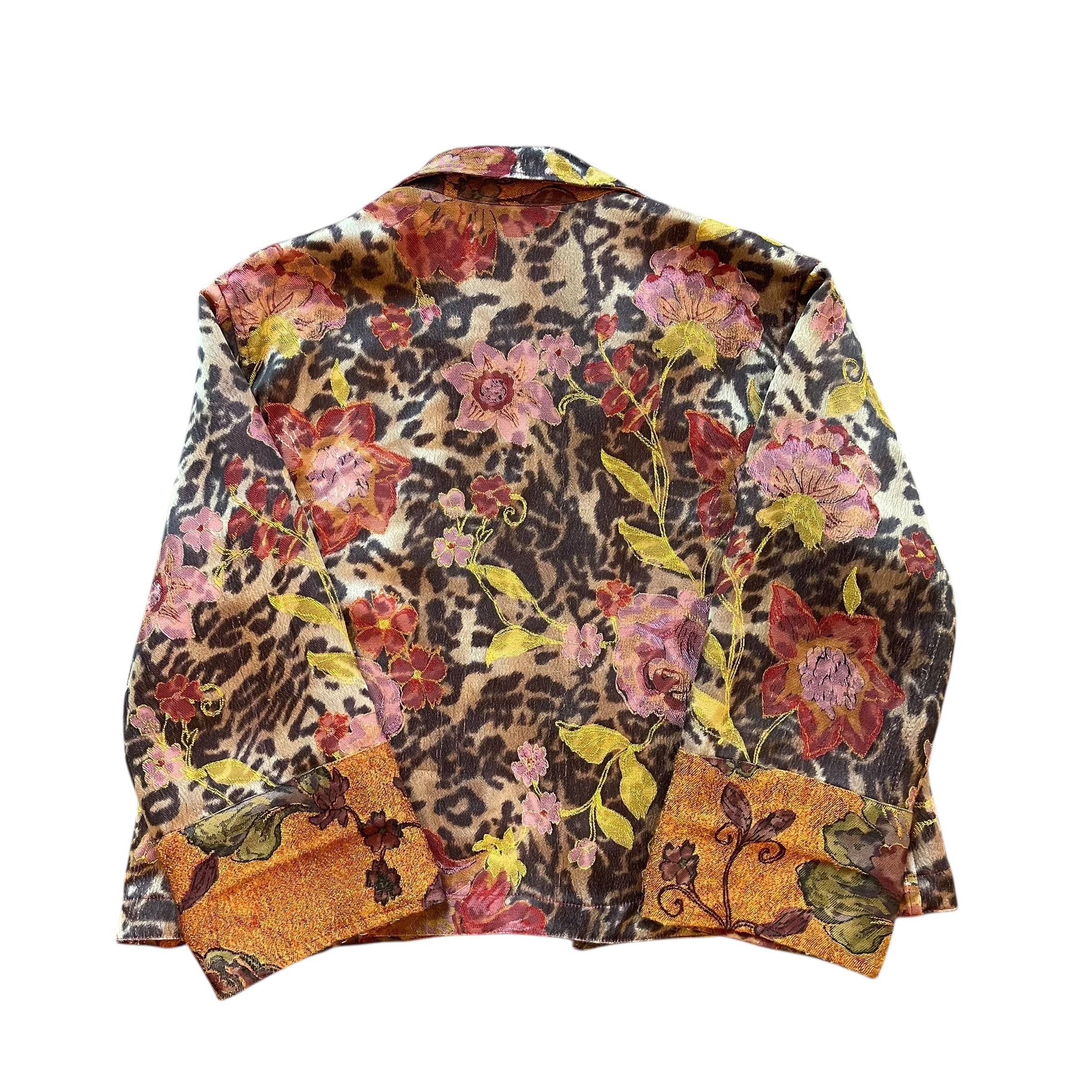 Vintage Reversable Floral Tapestry Jacket