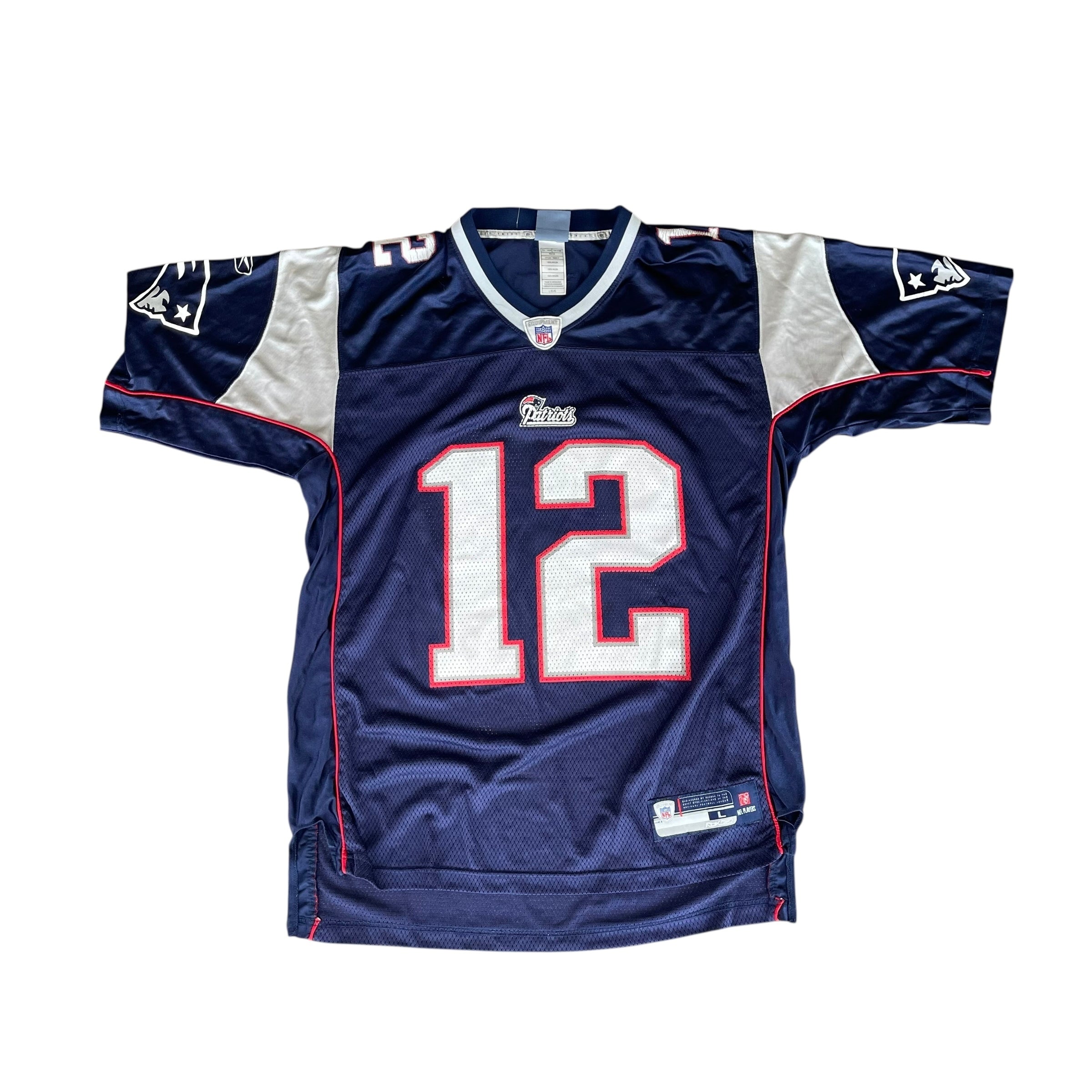 Vintage New England Patriots Tom Brady Reebok Jersey