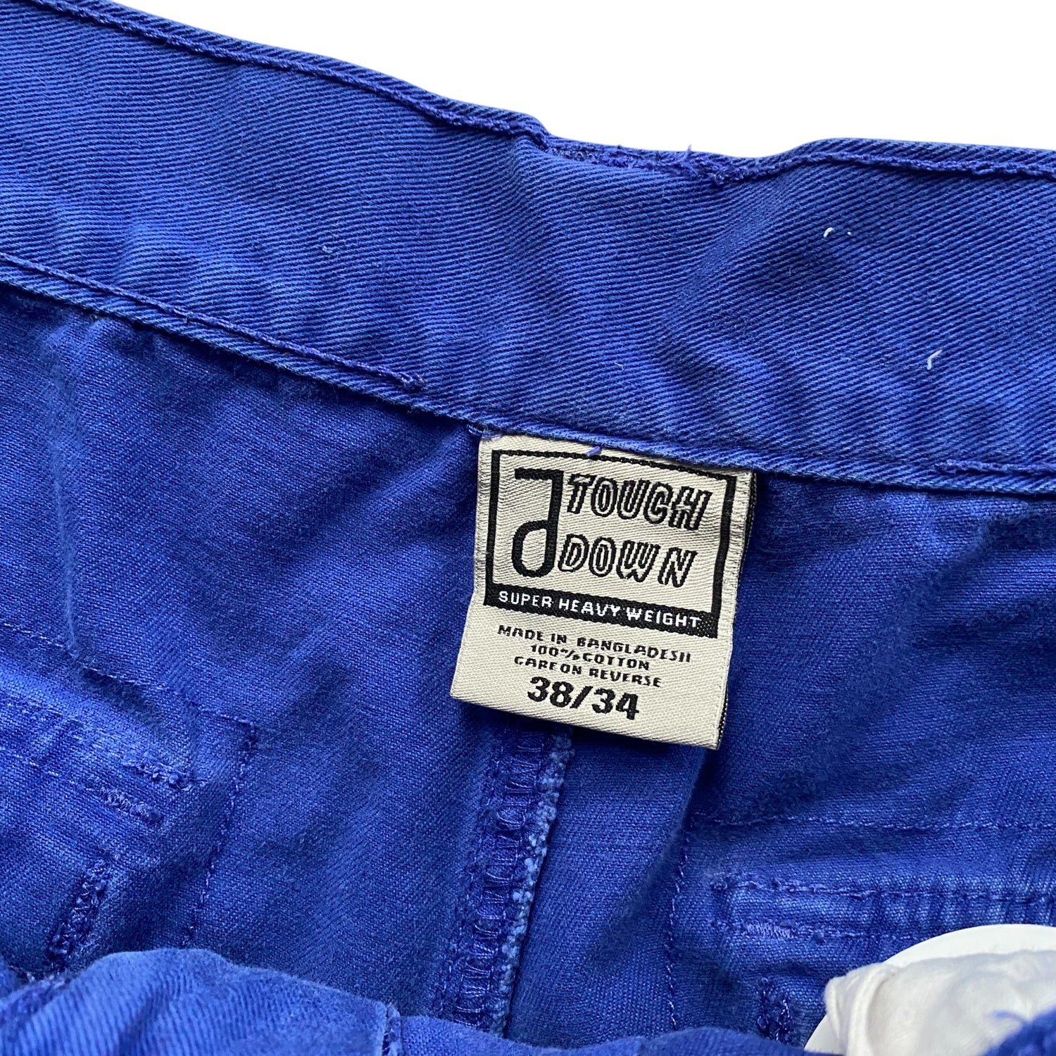 Vintage Indigo Baggy Cargo Pants