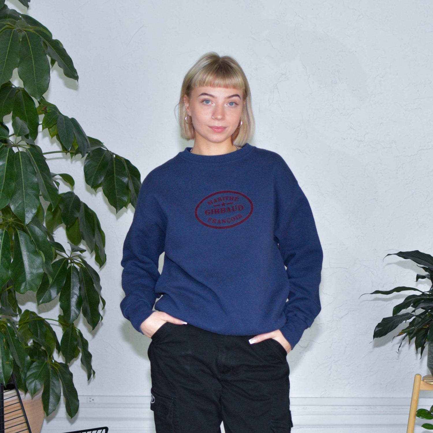 Vintage Marithe Francois Girbaud Logo Crewneck