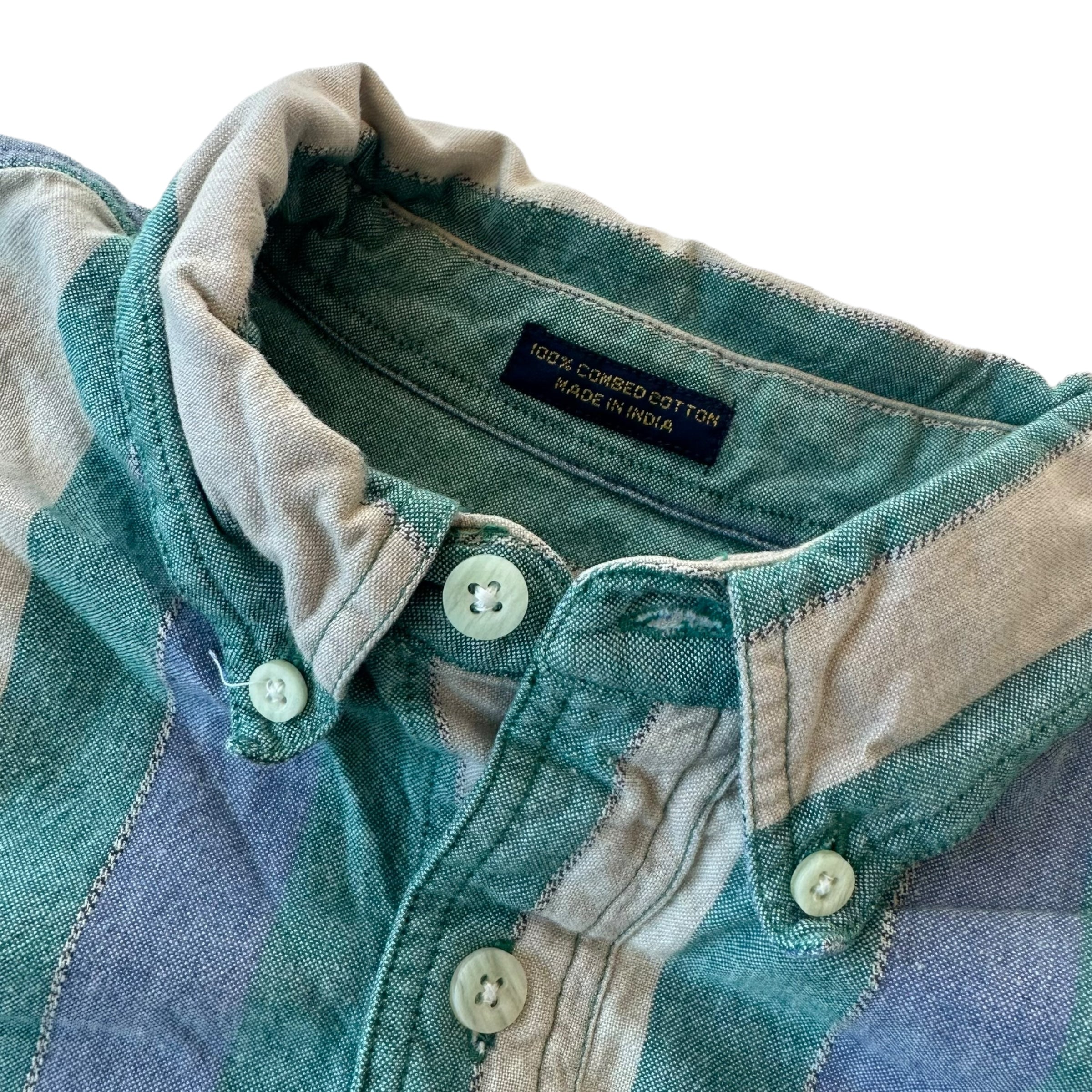 Vintage Stripped Button Up Shirt