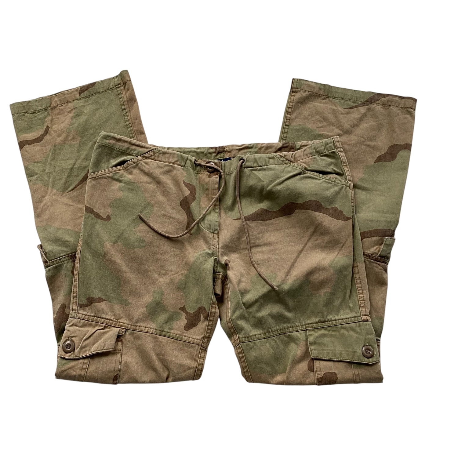 Y2k Camo Cargo Pants