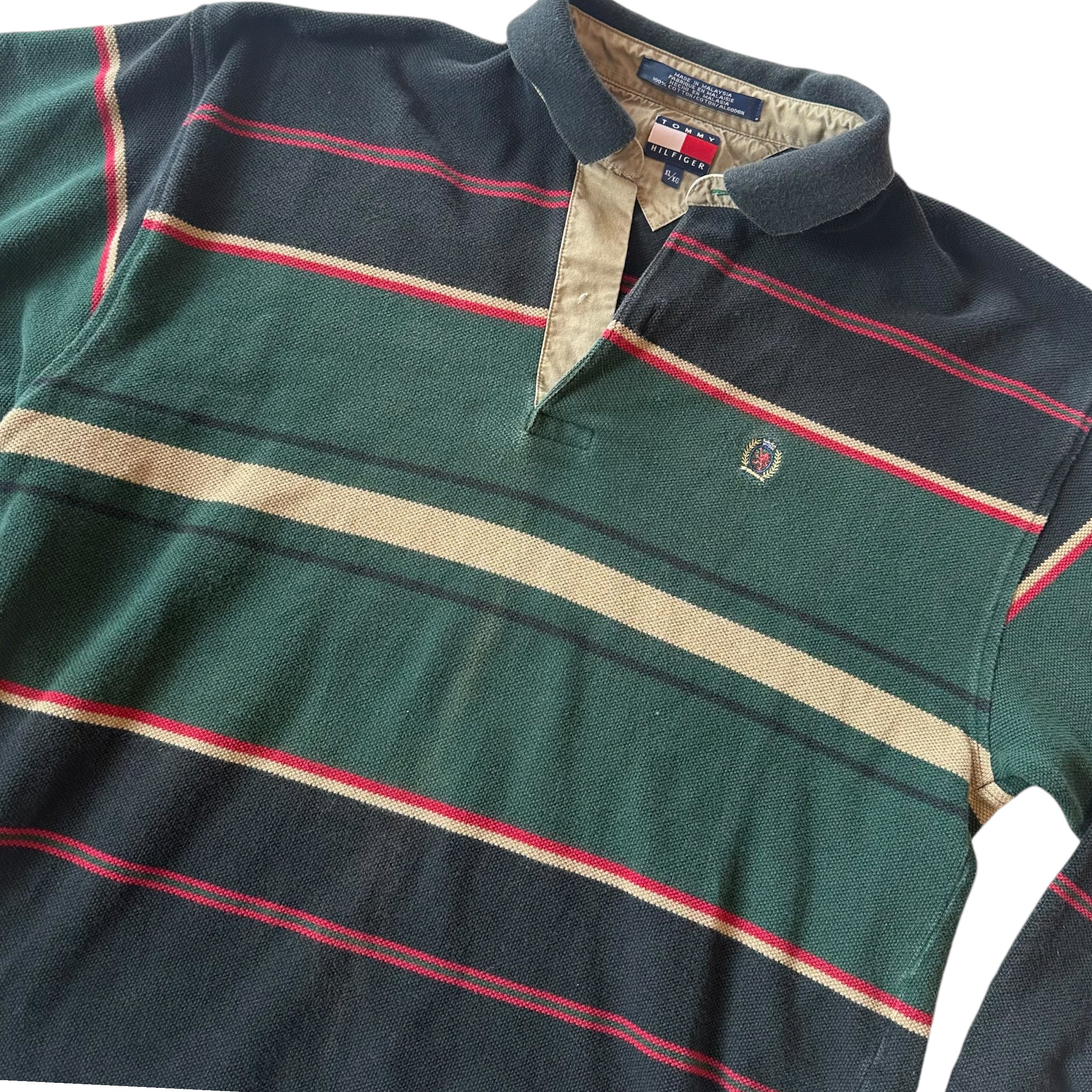 Vintage Tommy Hilfiger Long Sleeve Polo Shirt