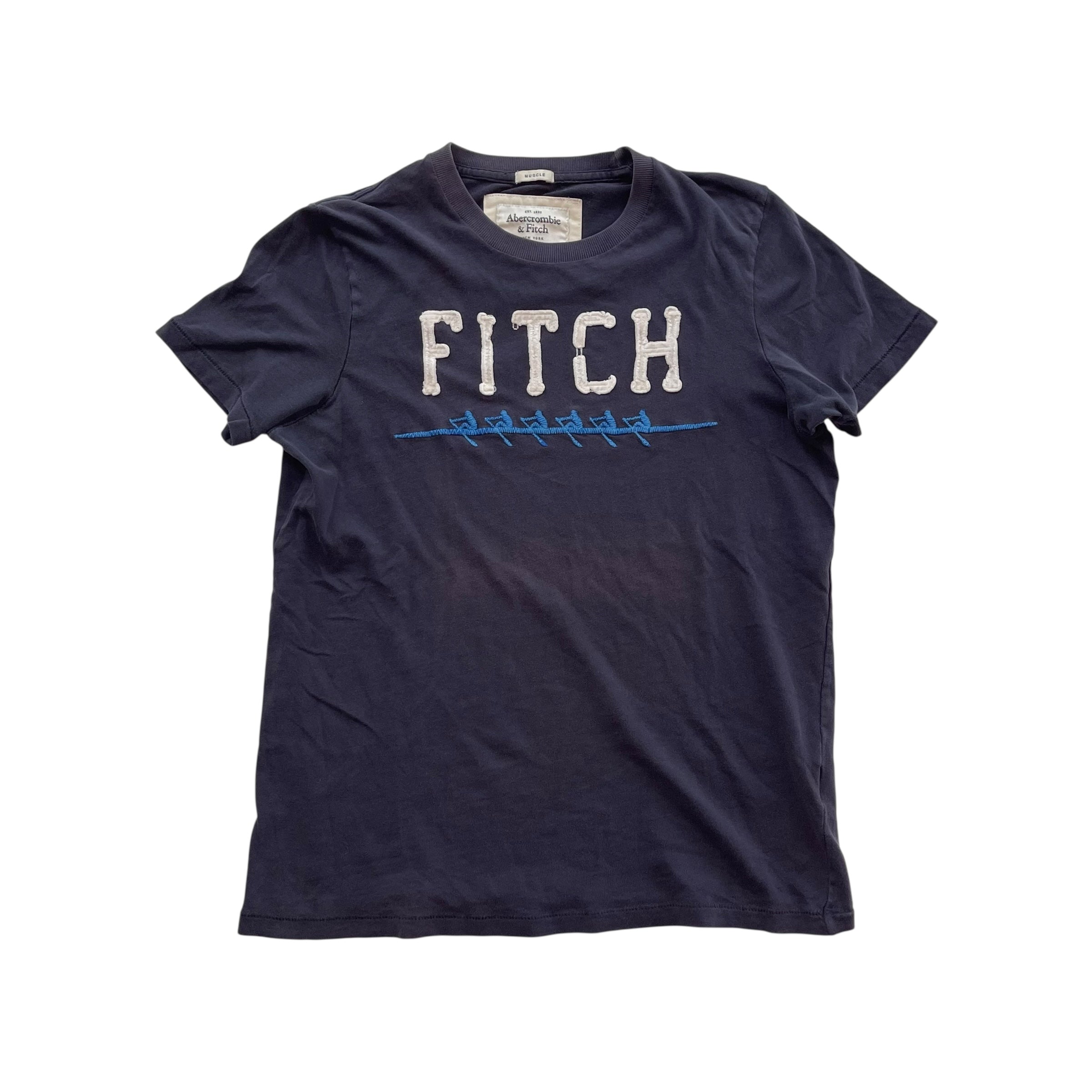 Vintage Abercrombie & Fitch Row T-Shirt