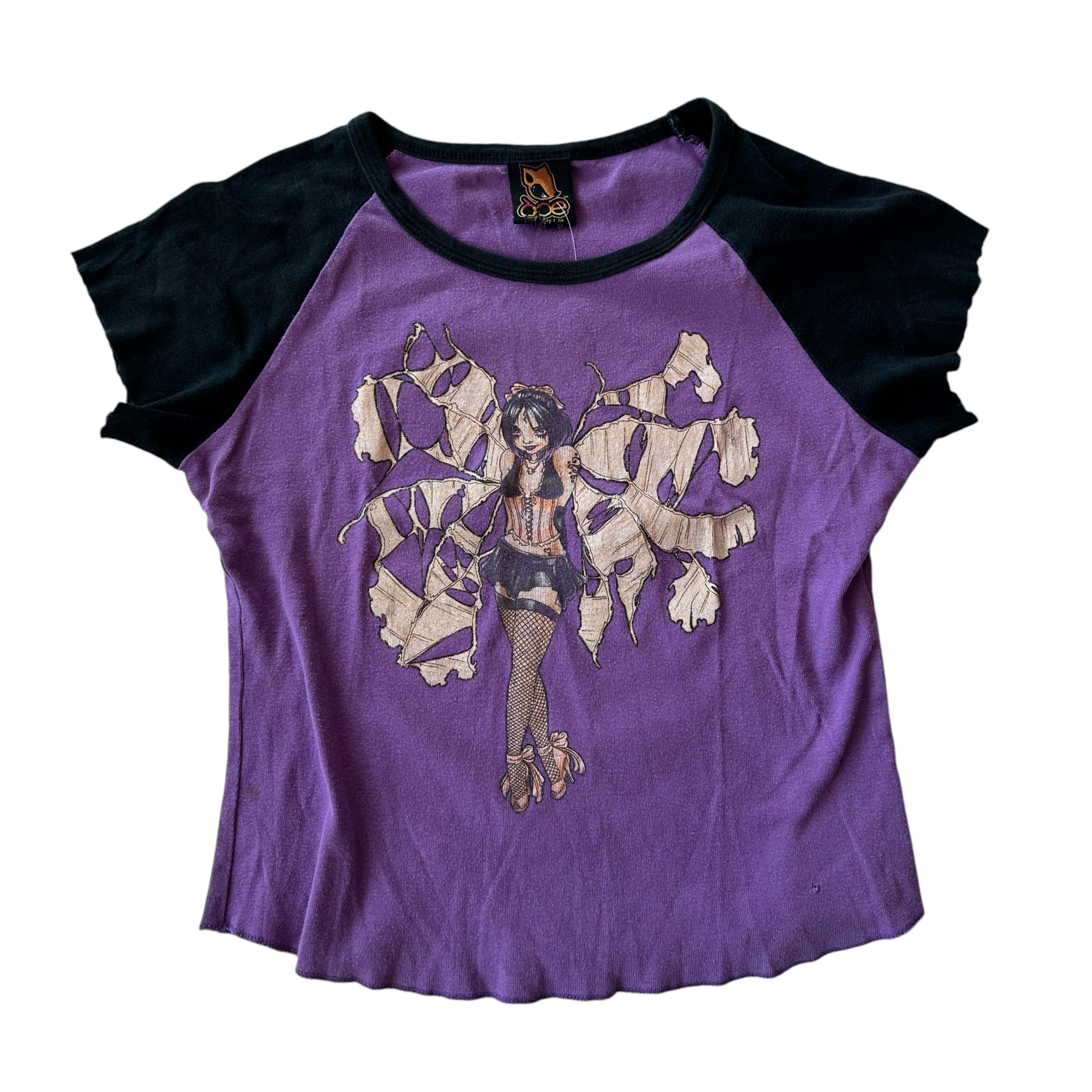 Y2k Fairy Graphic Femme Top