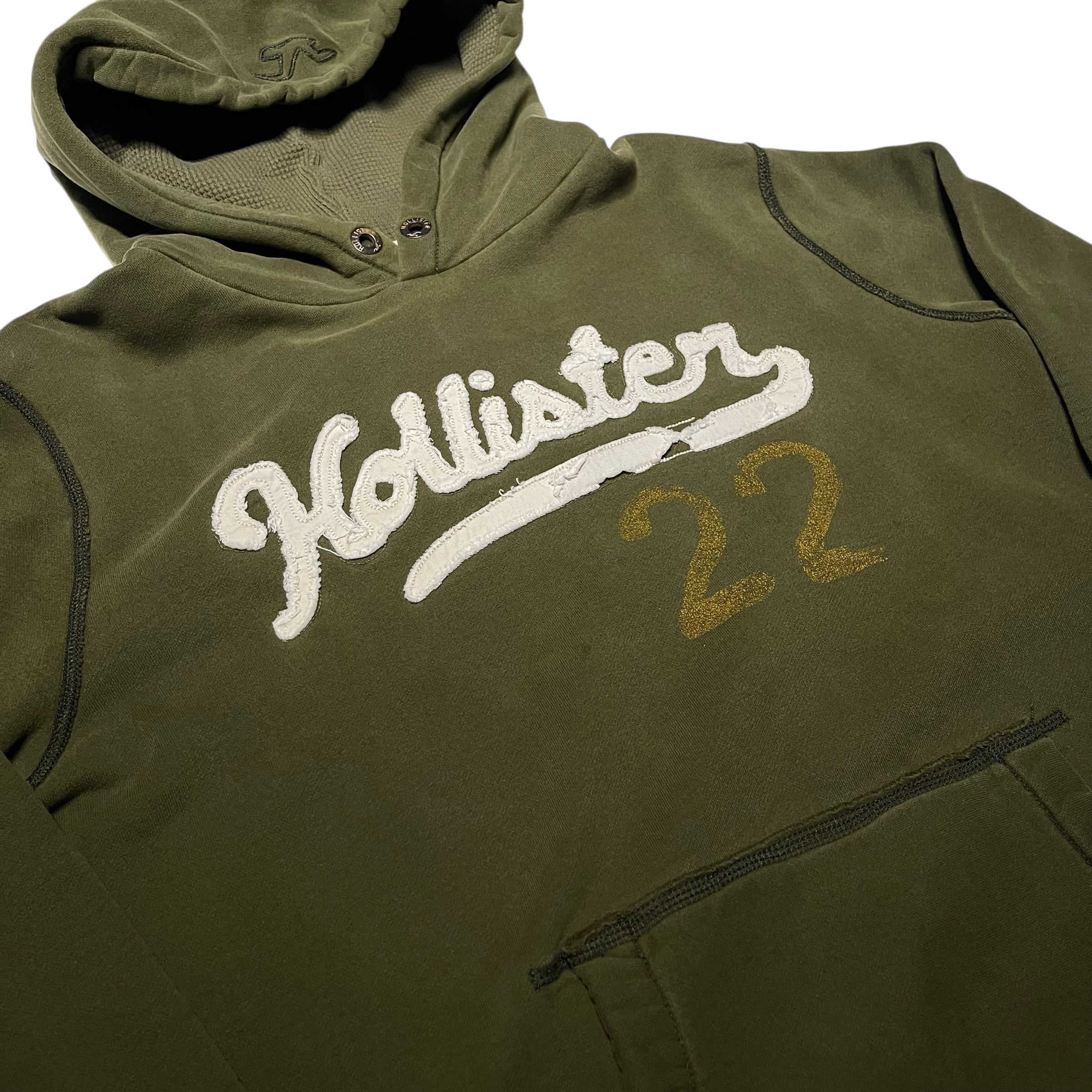 Vintage Y2K Hollister Olive Hoodie