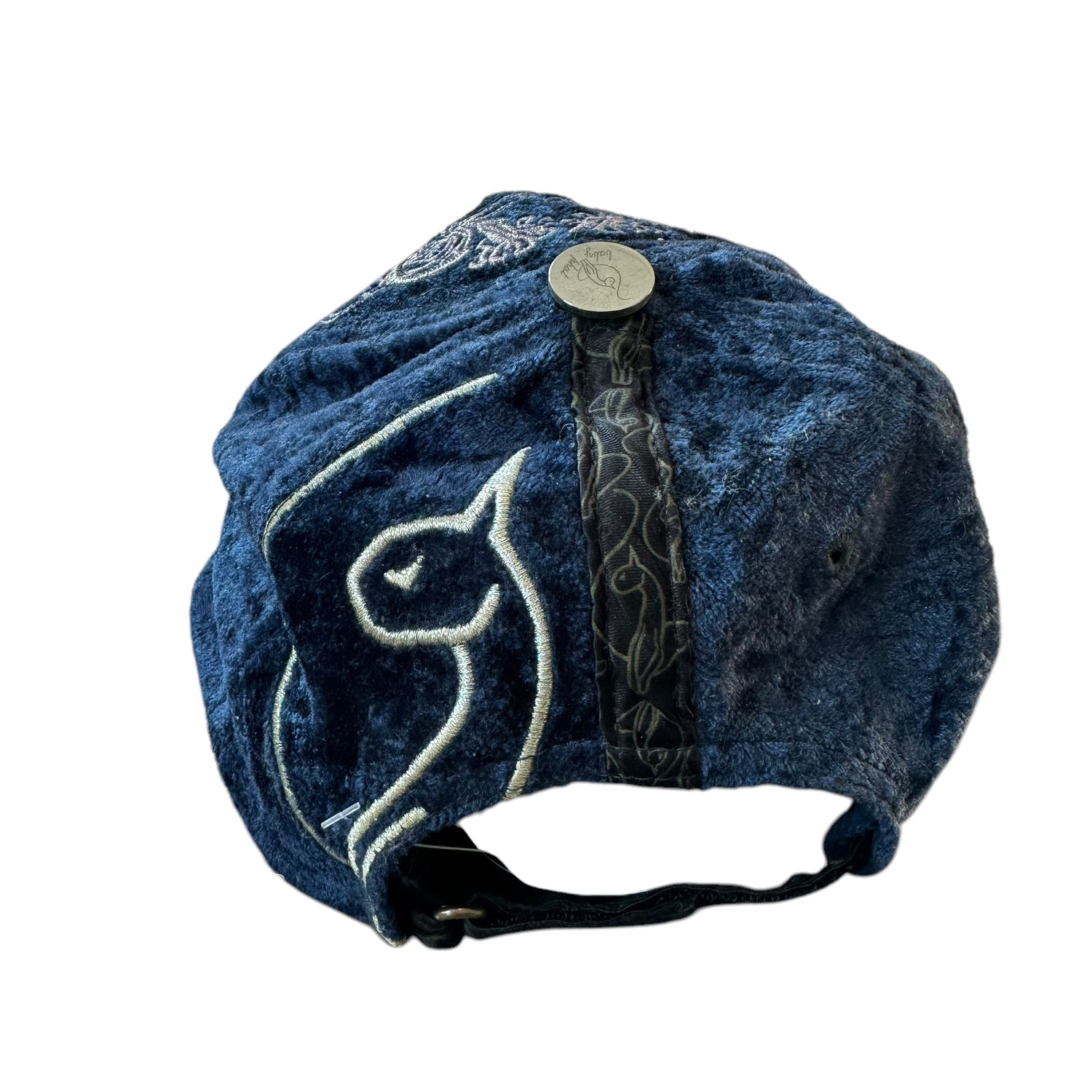 Y2k Baby Phat Velvet Embroidered Hat