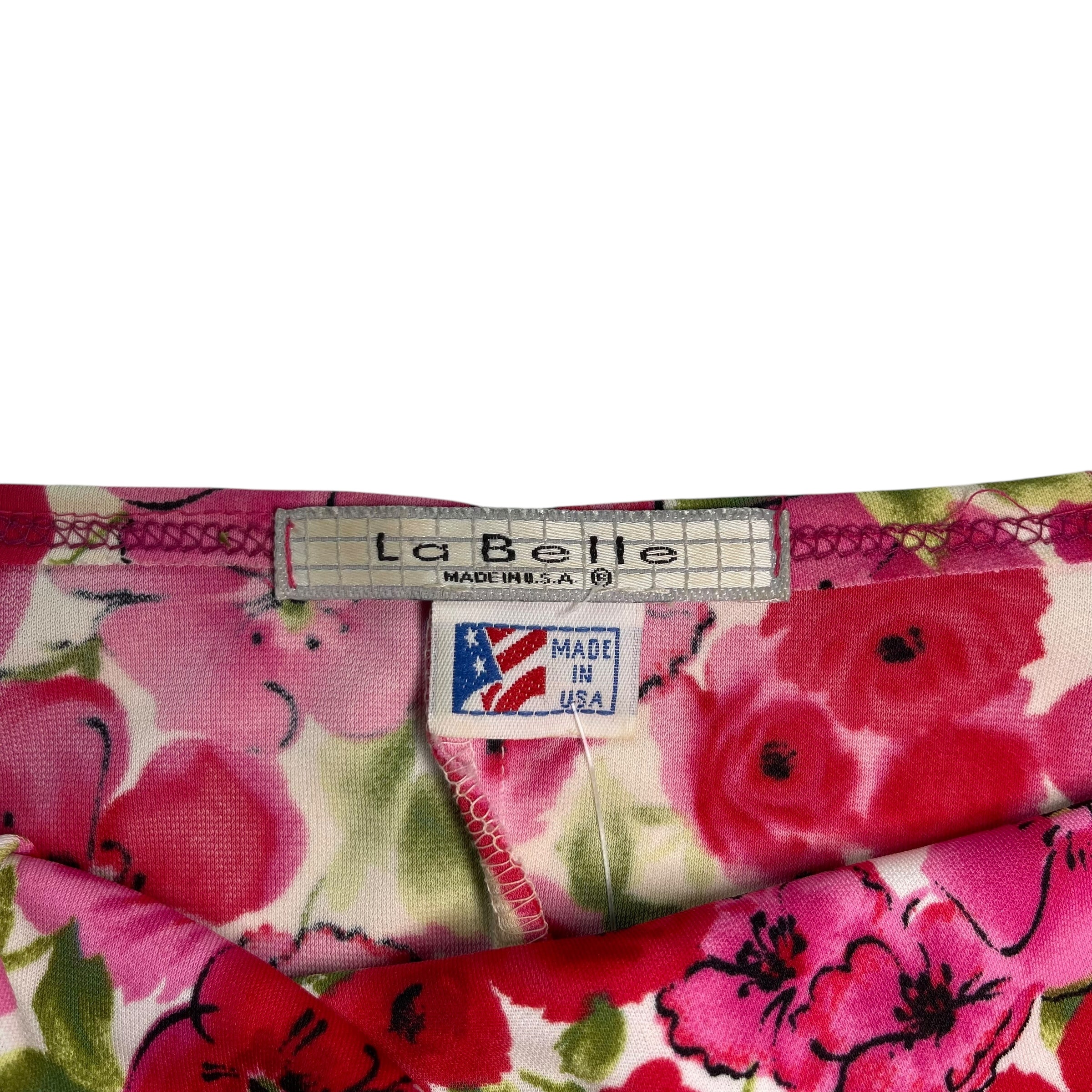 Y2K La Belle Sleeveless Floral Maxi Dress