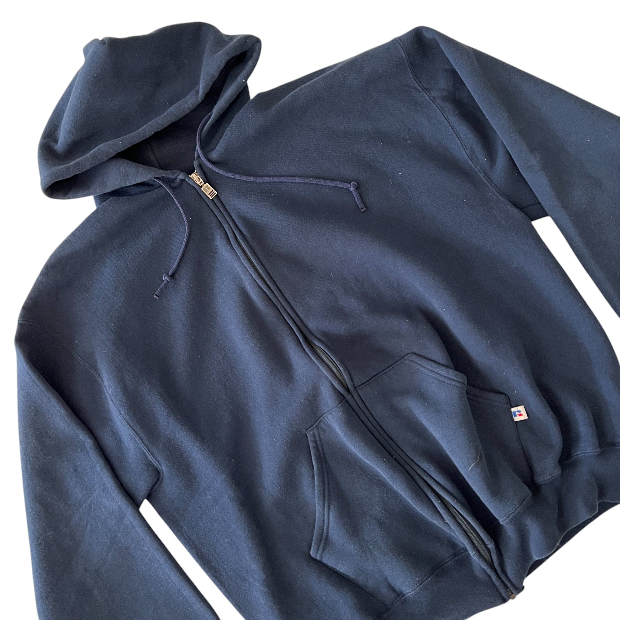 Vintage Russell Athletic Navy Zip Up