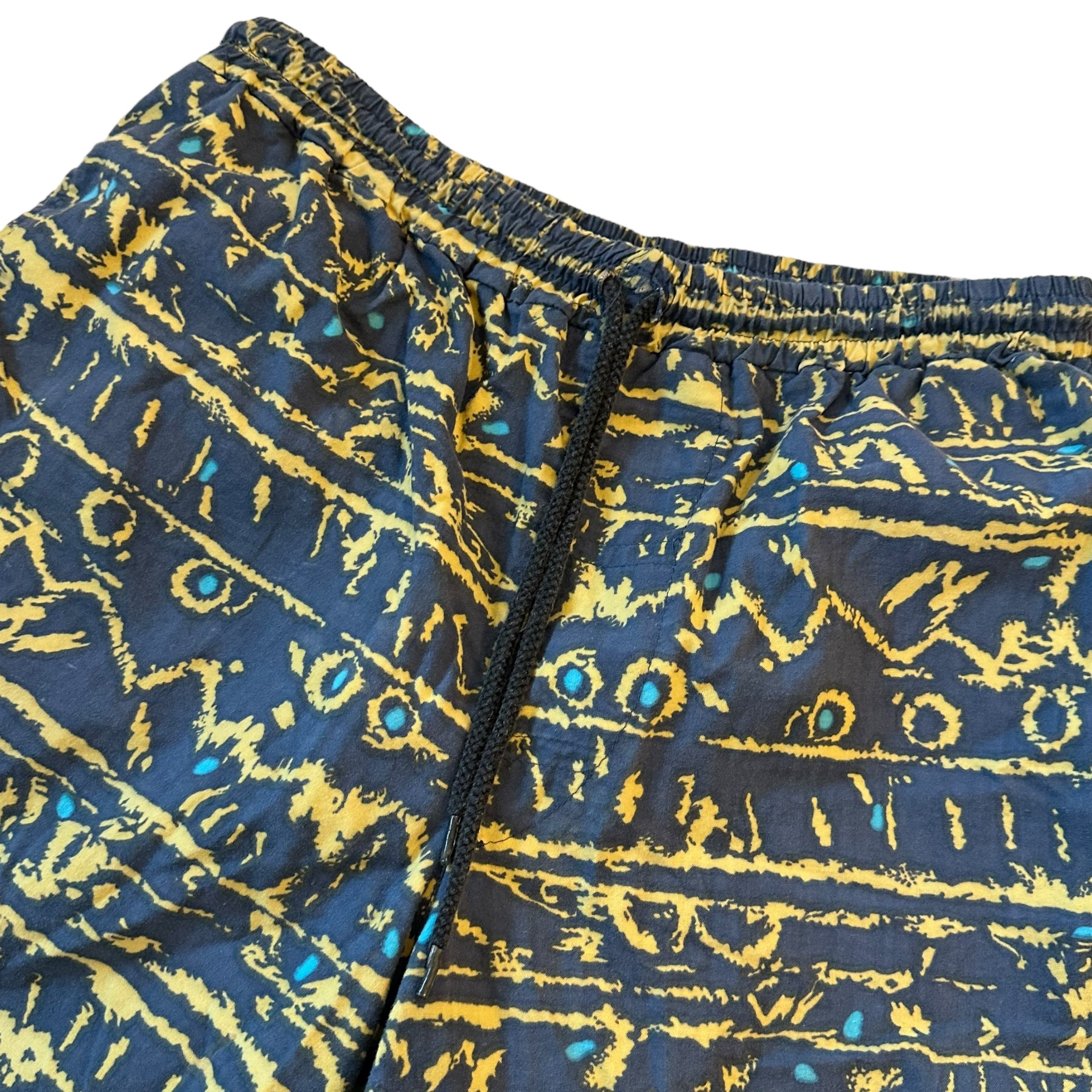 Vintage Patterend Sweat Shorts