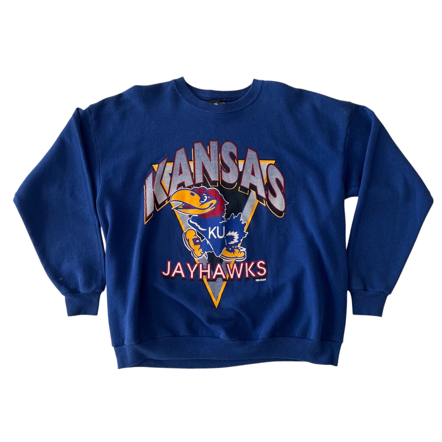 Vintage Kansas Jayhawks Graphic Crewneck